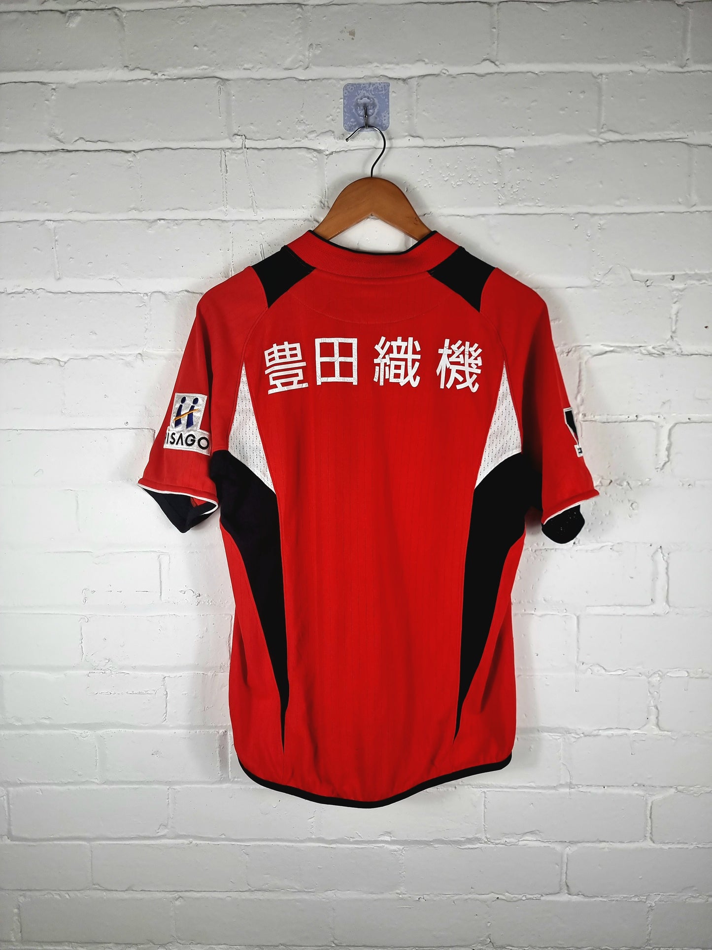 Le Coq Sportif Nagoya Grampus Eight 2005/07 Home Shirt Medium