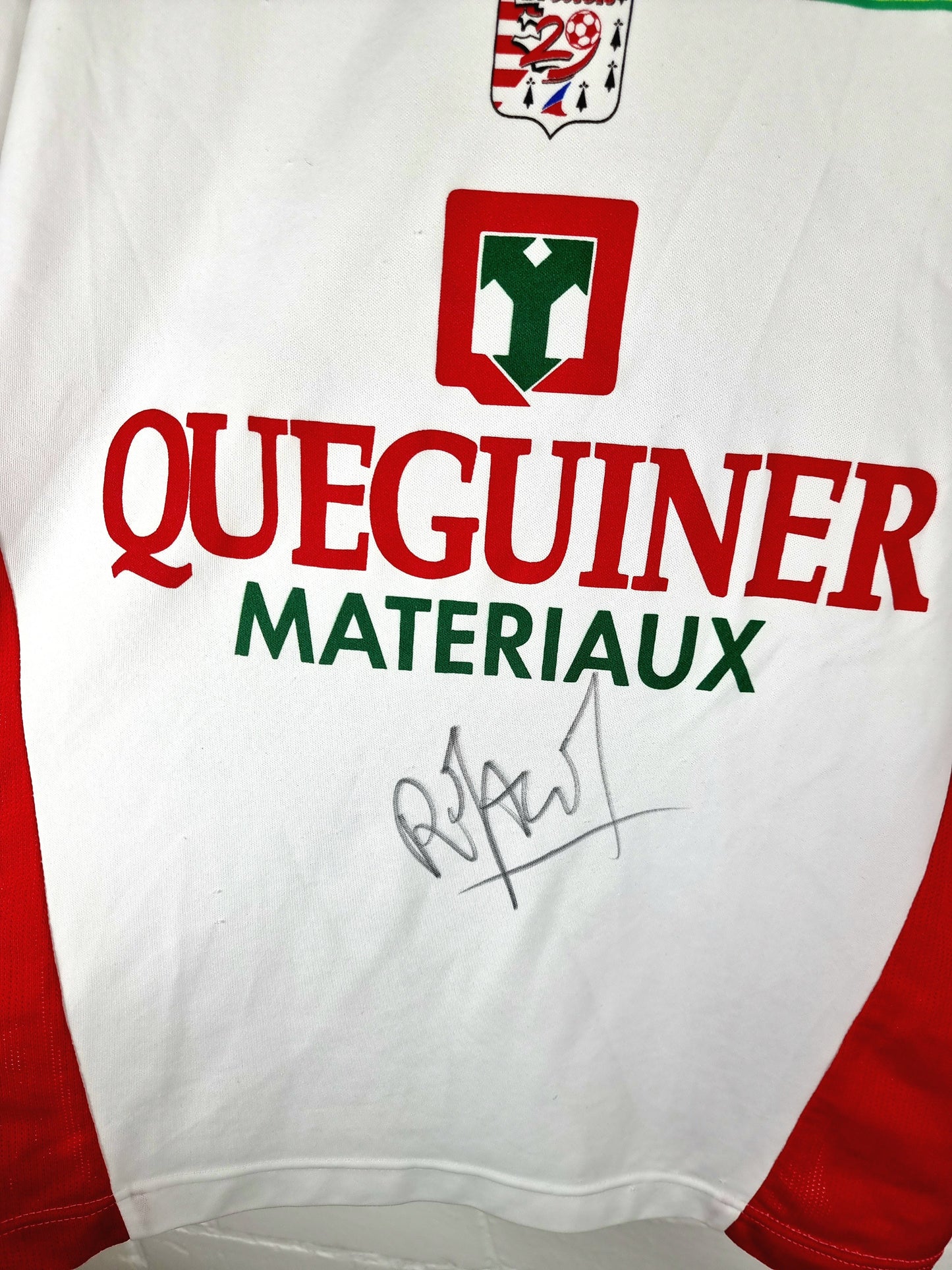 Puma Stade Brestois 2005/06 Signed Home Shirt Large