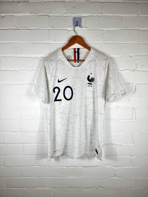 Nike France 2018/19 'Thauvin 20' Player Spec Away Shirt Large