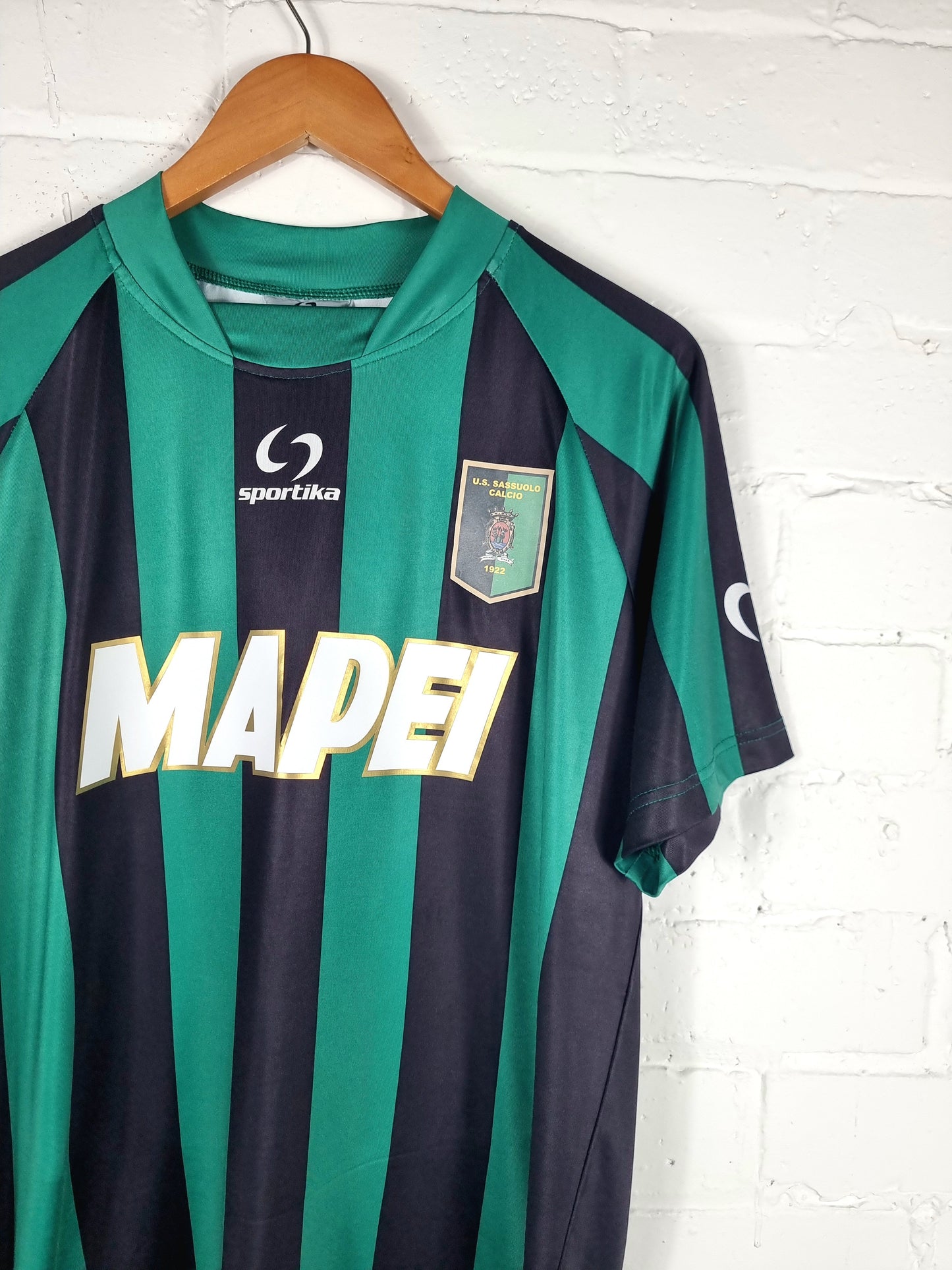 Sportika Sassuolo 2008/09 'Zampagna 99' Home Shirt Medium