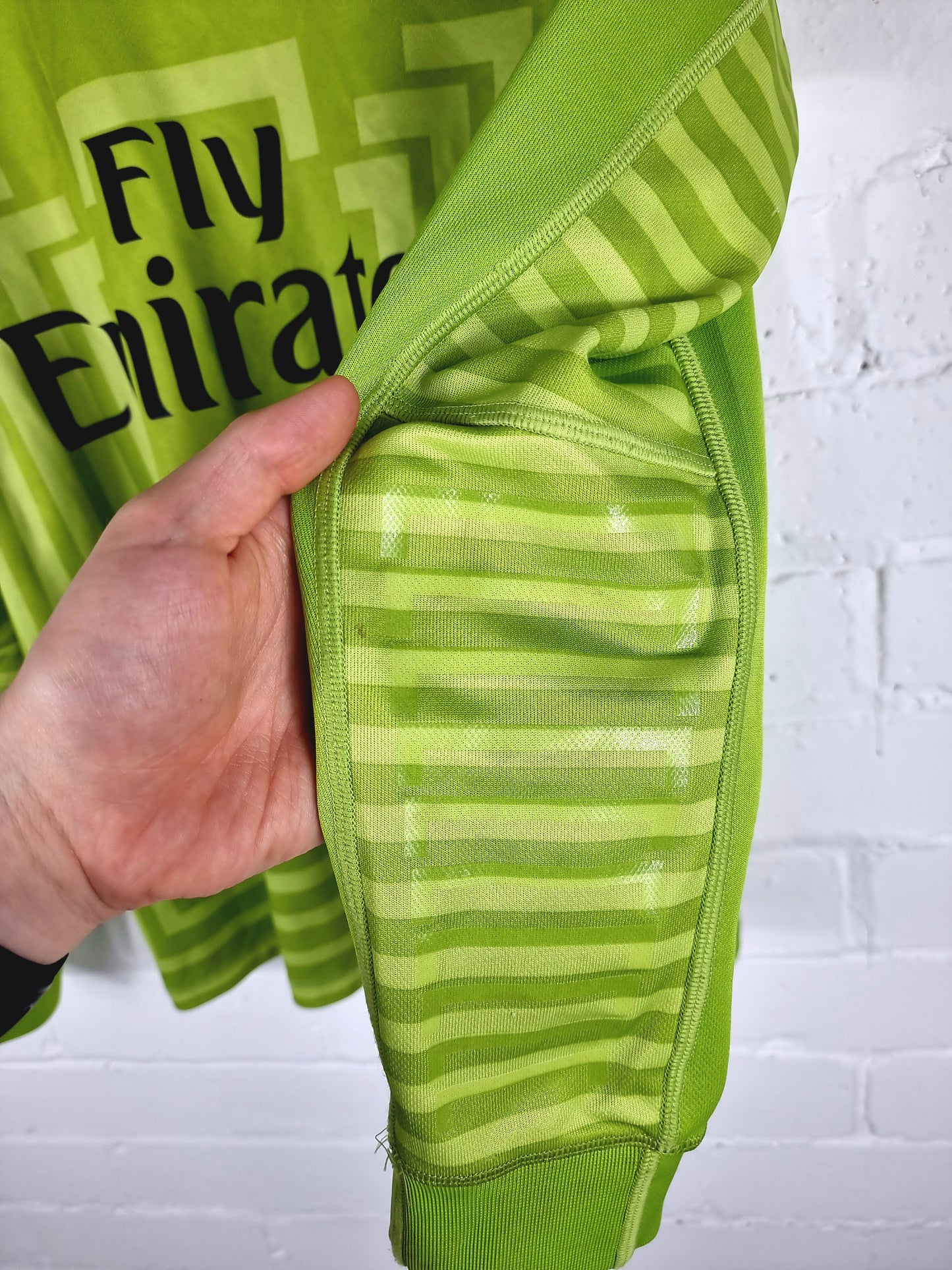 Puma Arsenal 2014/15 'Szczesny 1' Long Sleeve Champions League Goalkeeper Shirt Small