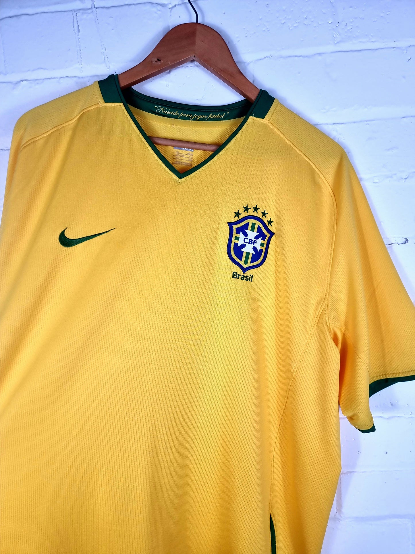Nike Brazil 2008/10 Home Shirt XXL