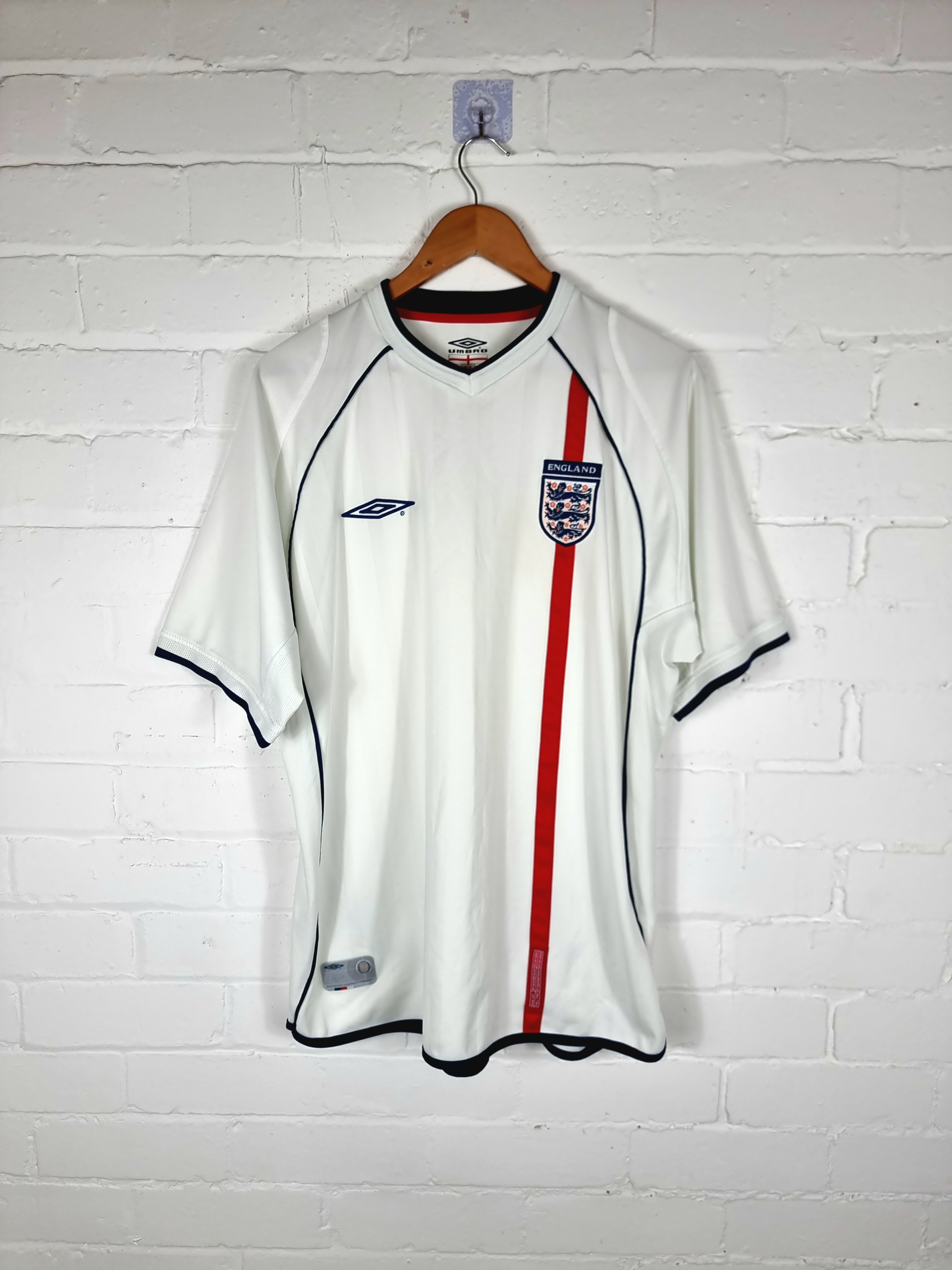 Umbro England 2001/03 Home Shirt XL – Showboat