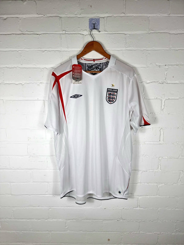 Umbro England 2005/07 Deadstock Home Shirt XL