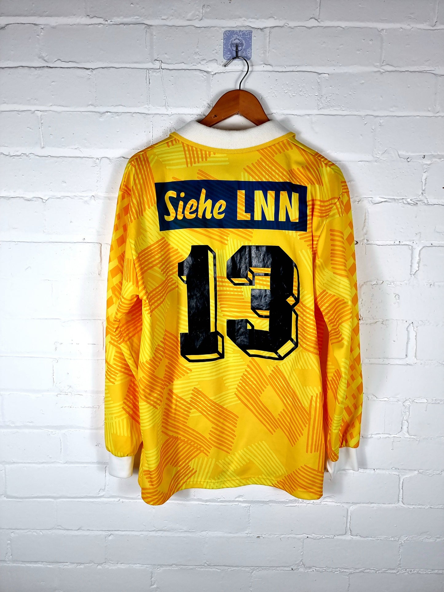 Lotto 1991/92 Vintage Long Sleeve Swiss Template Shirt XL