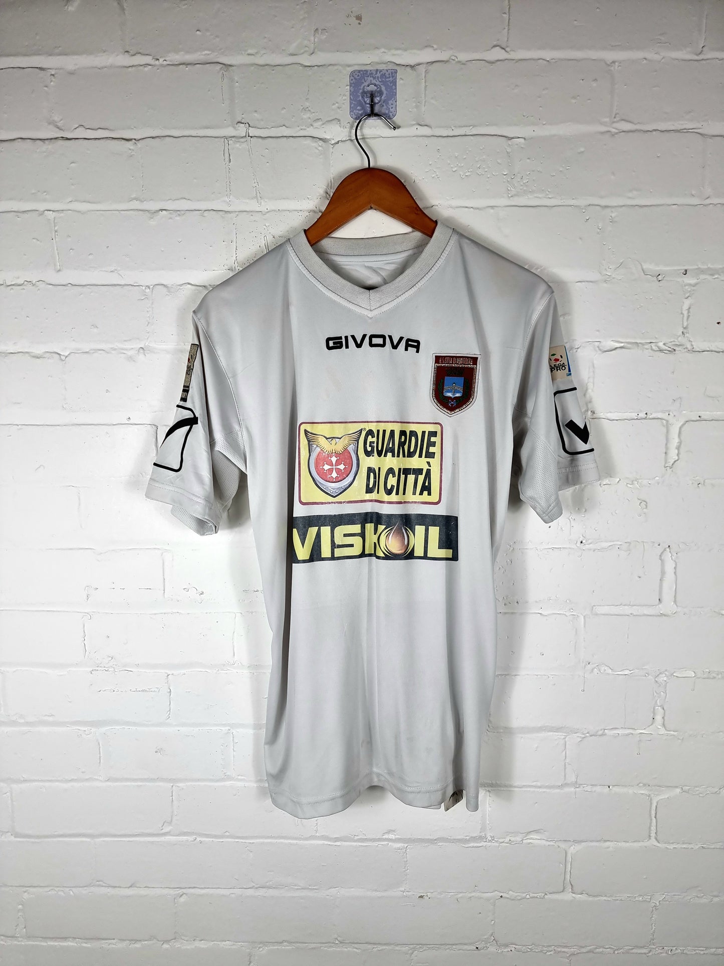 Givova U.S Citta Di Pontedera 2016/17 'Caponi 25' Match Issue Away Shirt Medium
