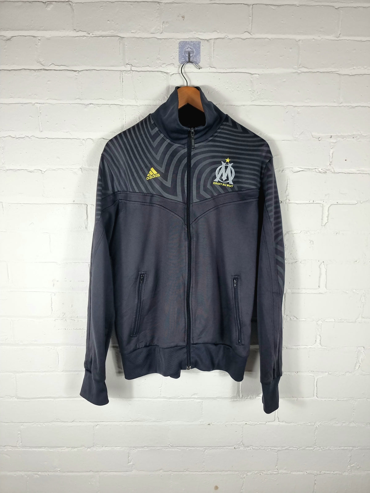 Adidas Marseille 2009/10 Track Jacket Large