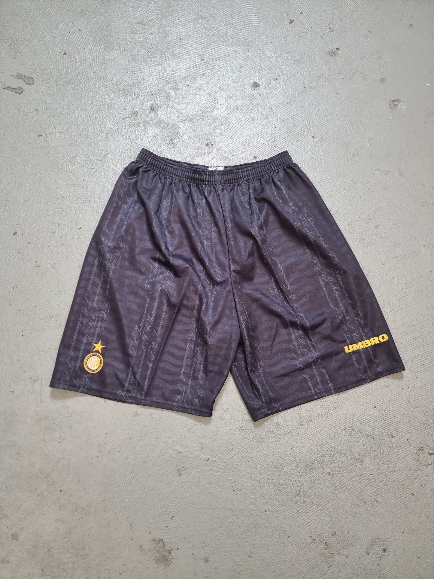 Umbro Inter Milan 1996/97 Home Shorts Large