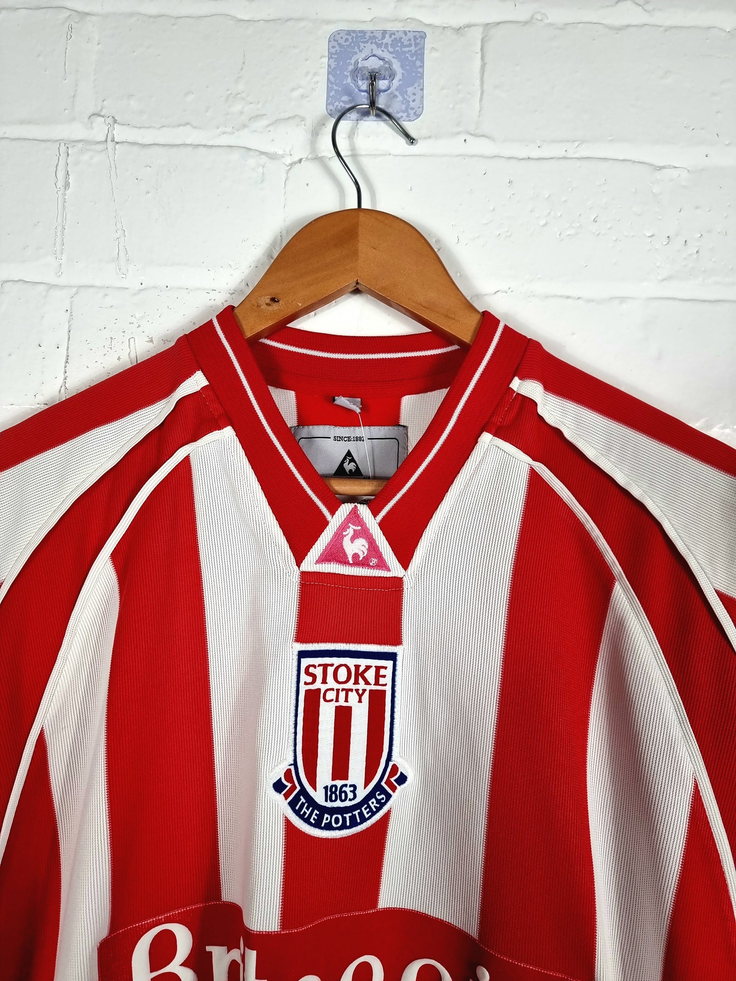 Le Coq Sportif Stoke City 2001/03 Home Shirt XL