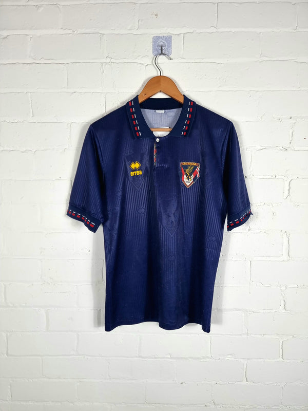 Errea Genoa 1992/93 Training Shirt Small