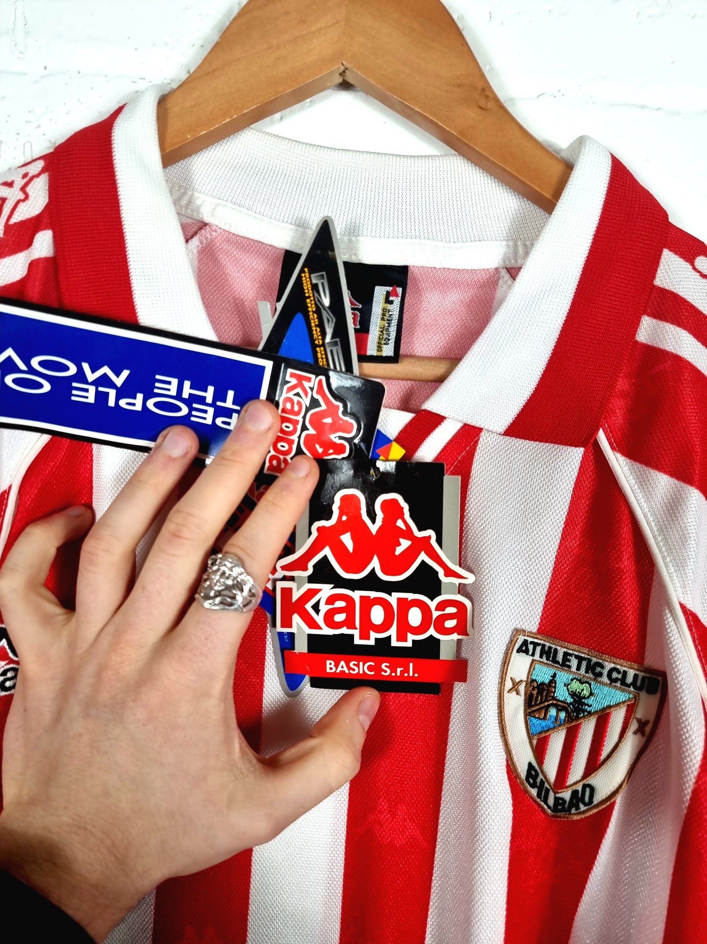 Kappa Athletic Bilbao 1995/97 Deadstock Home Shirt Large