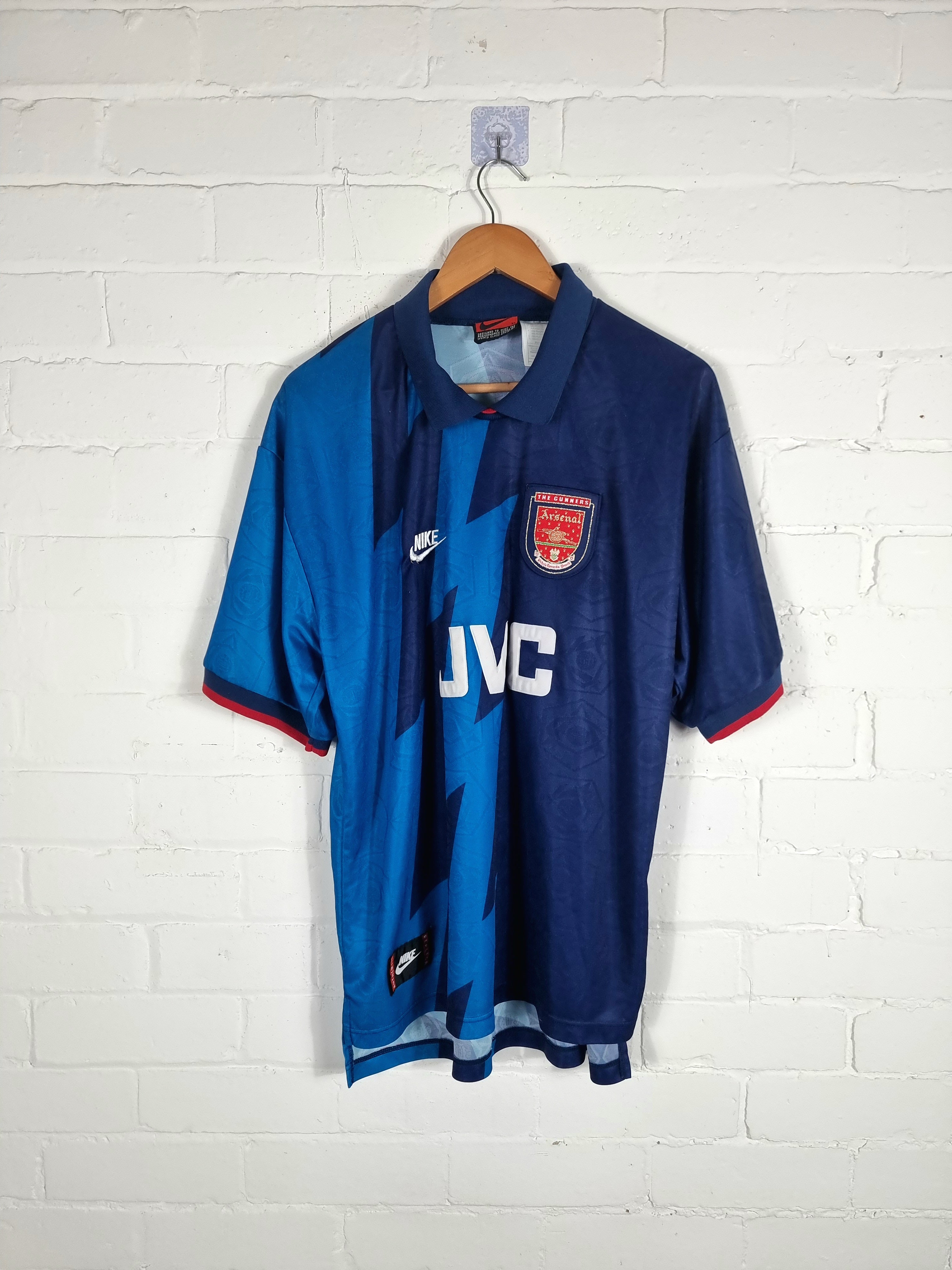 Nike Arsenal 1995/96 Away Shirt XL – Showboat