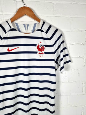 Nike France 208/19 Training Shirt Small