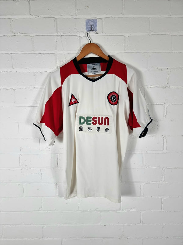 Le Coq Sportif Sheffield United 2003/04 Away Shirt Medium