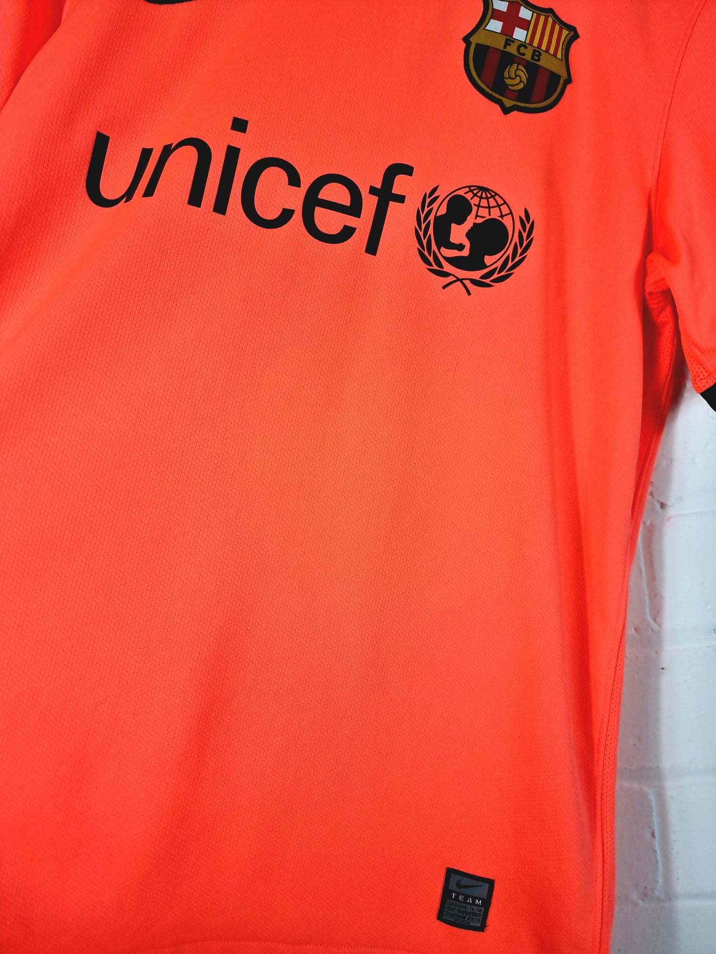 Nike Barcelona 2009/10 'Messi 10' Away Shirt Medium