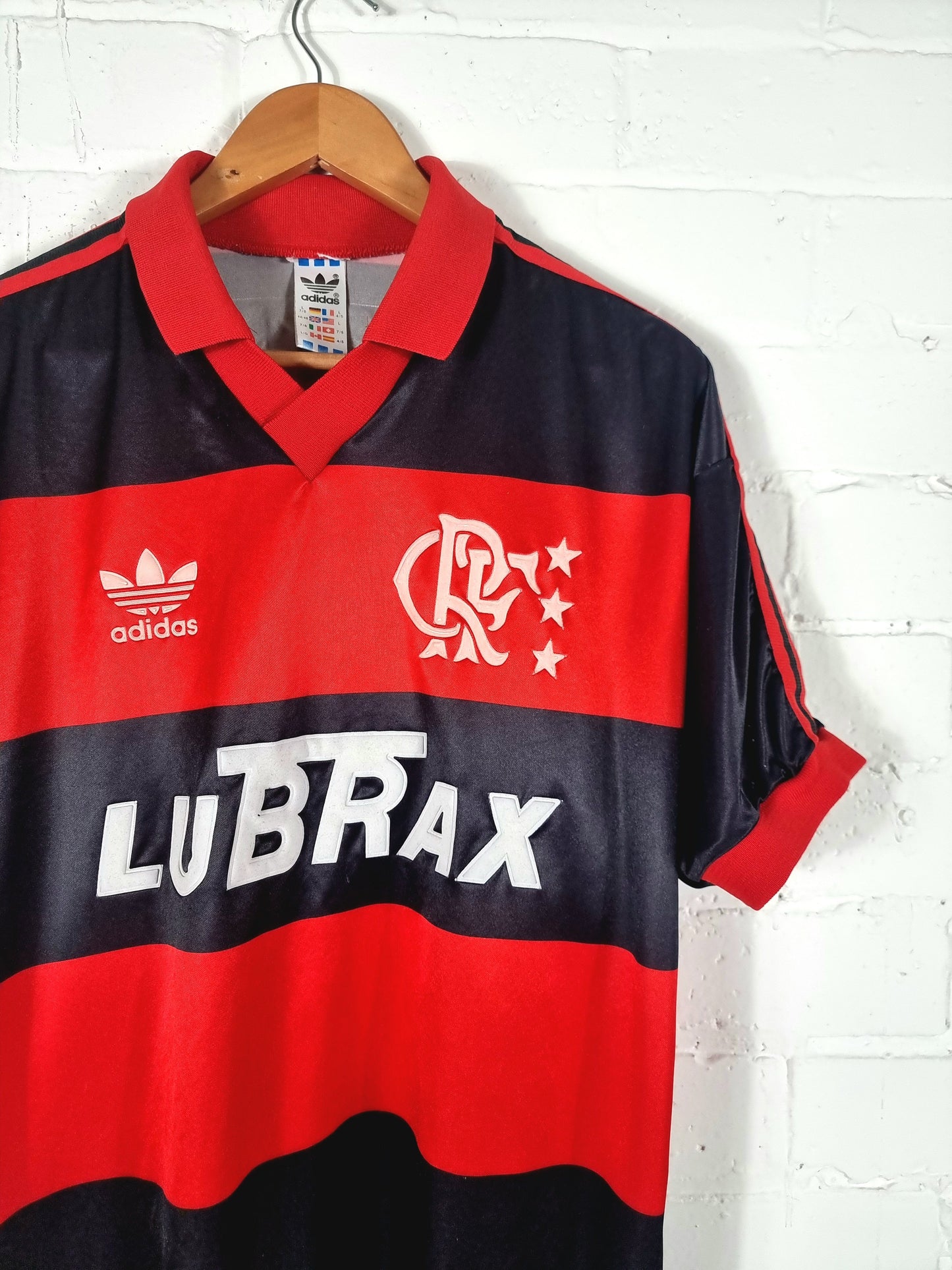Adidas Flamengo 1990/92 Home Shirt Large