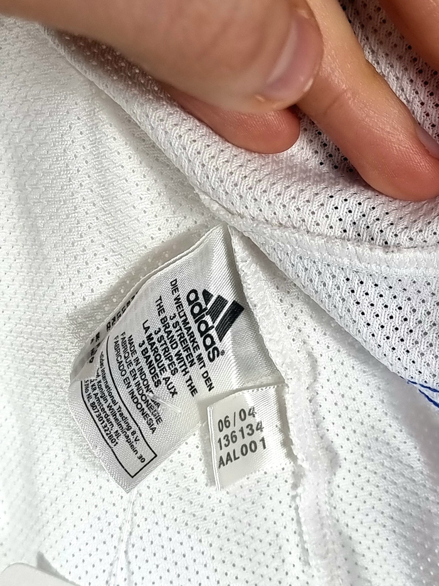 Adidas France 2003/04 Training Vest Small