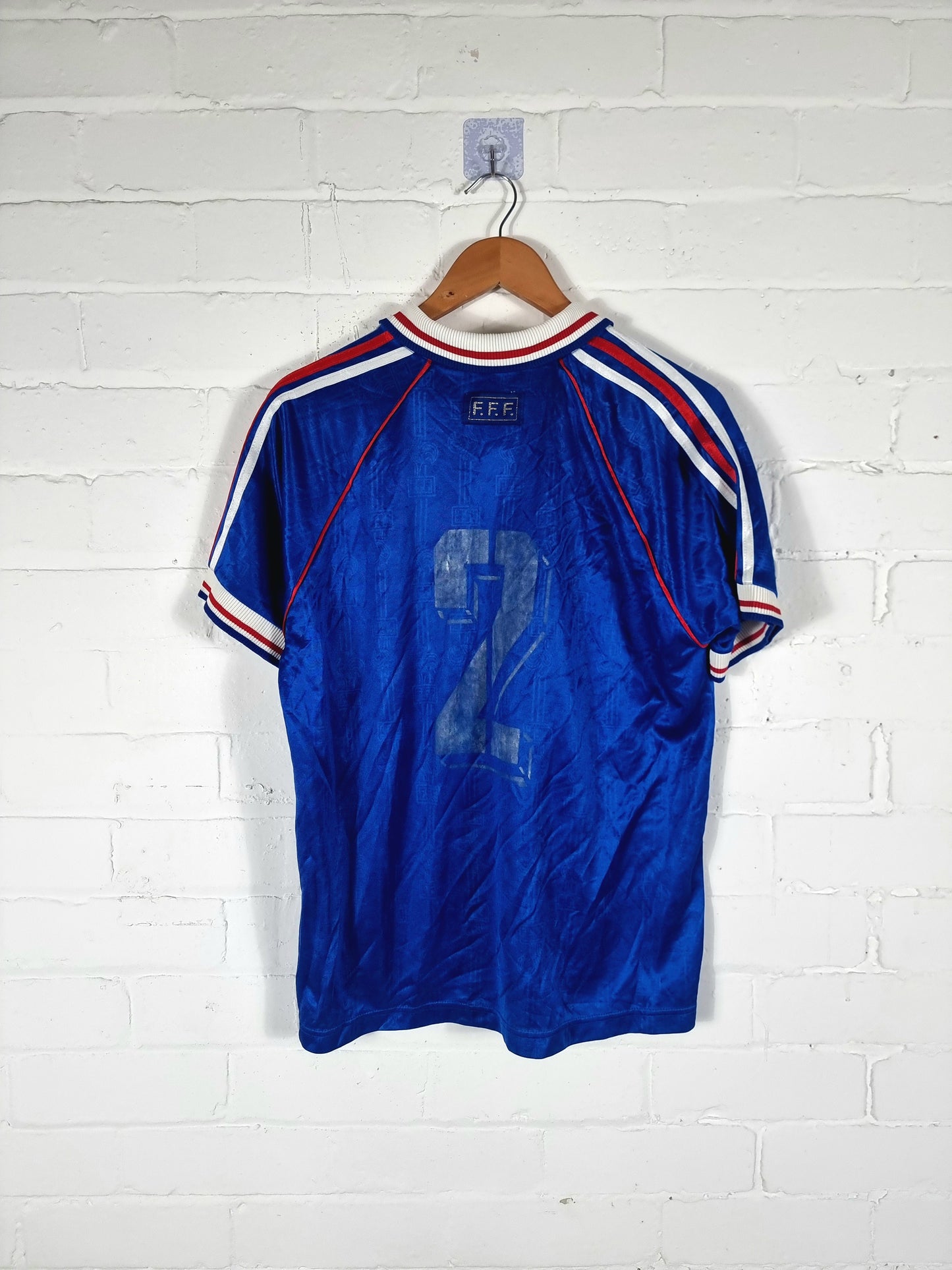 France 1998/00 Vintage Bootleg Home Shirt Medium