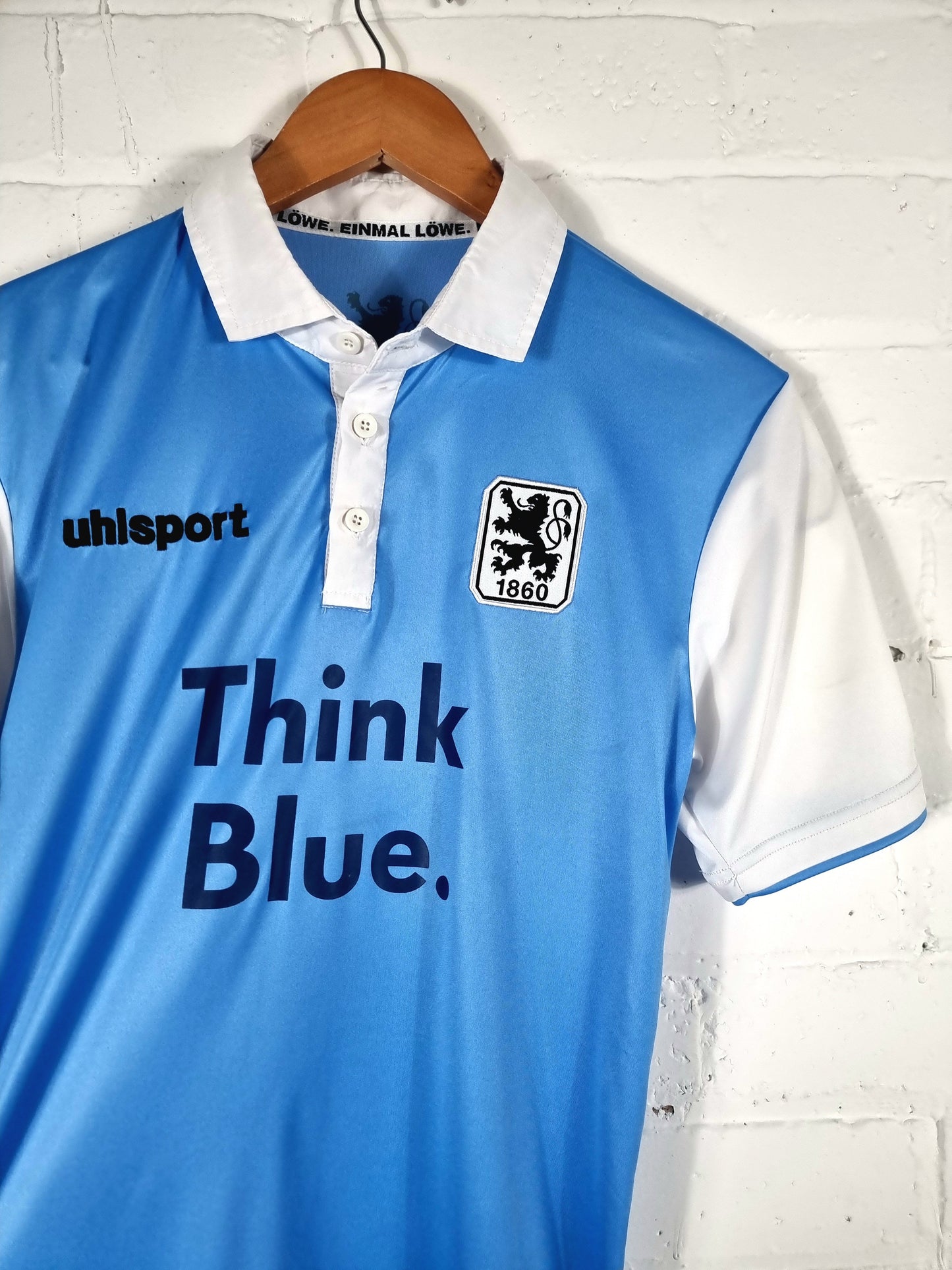 Uhlsport 1860 Munich 2014/15 'Bedia 10' Home Shirt Small
