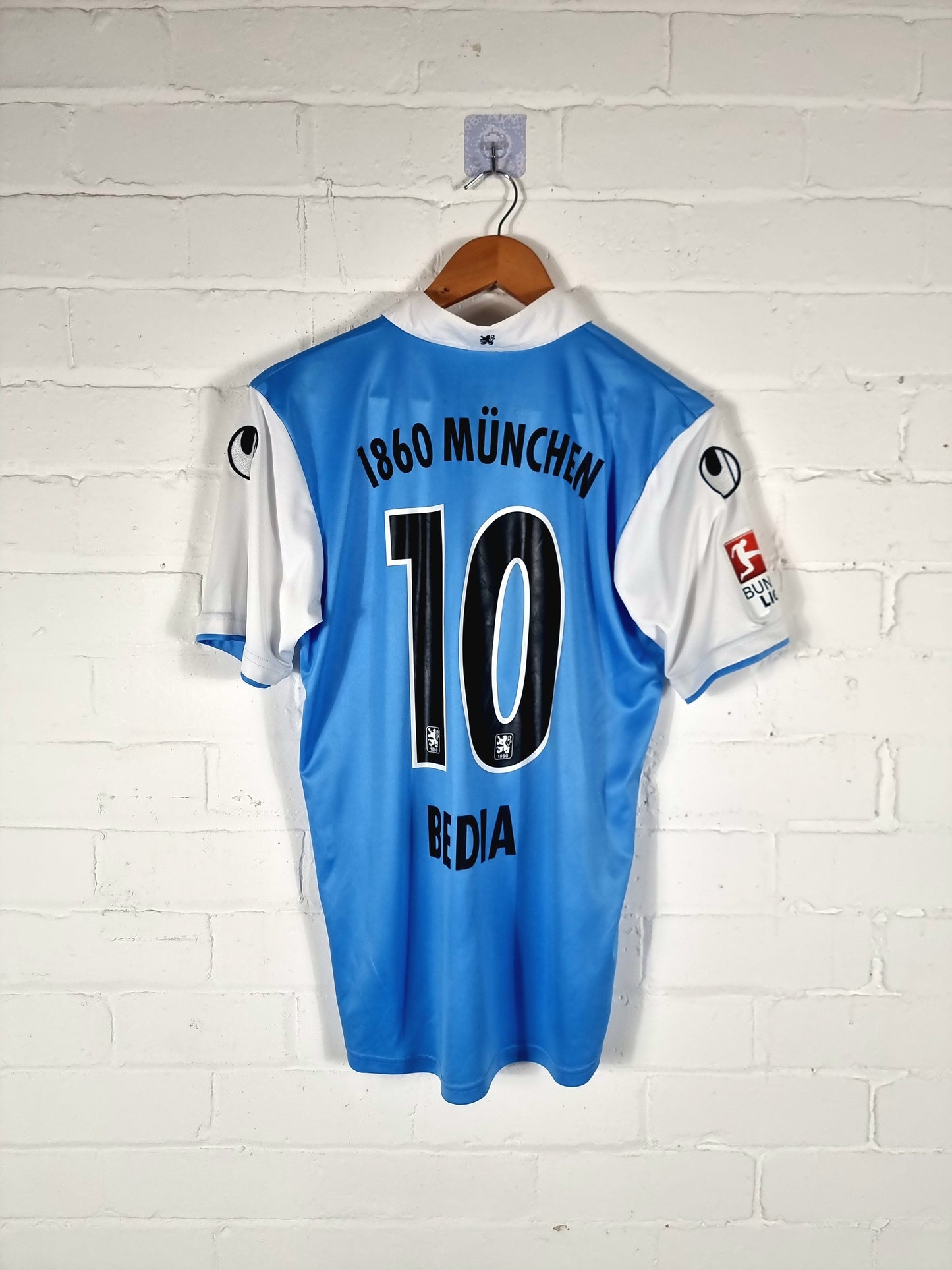 Uhlsport 1860 Munich 2014/15 'Bedia 10' Home Shirt Small