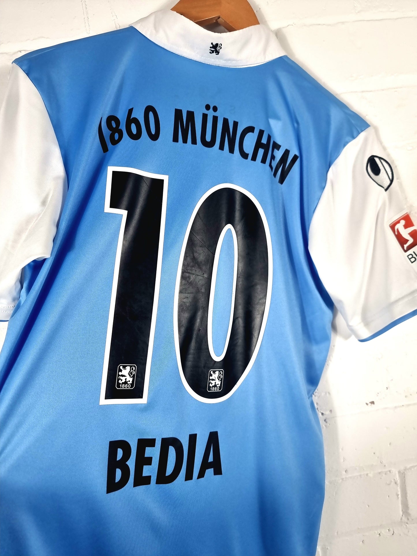 Uhlsport 1860 Munich 2014/15 'Bedia 10' Home Shirt Small