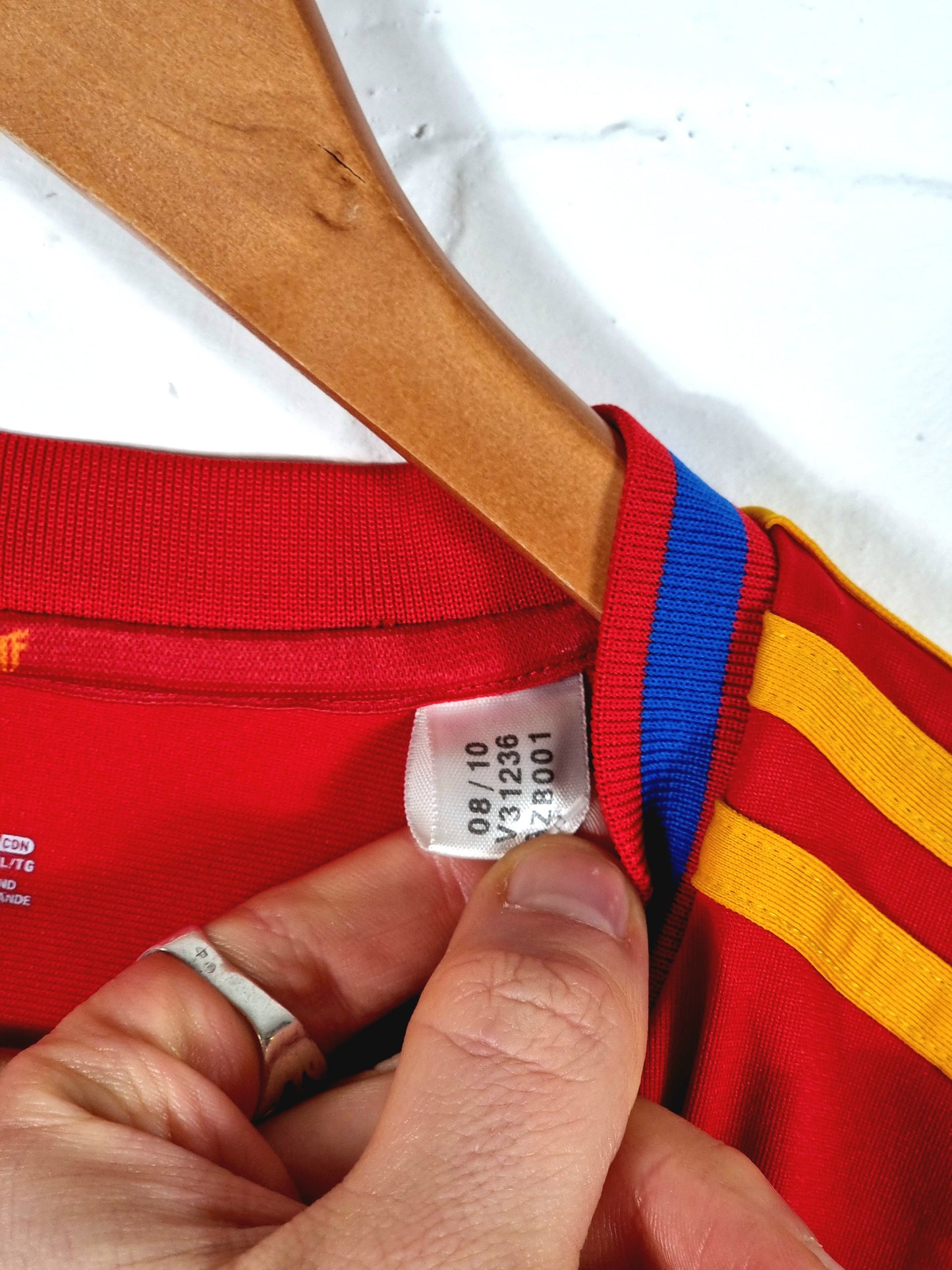 Adidas Spain 2010/11 Home Shirt XL