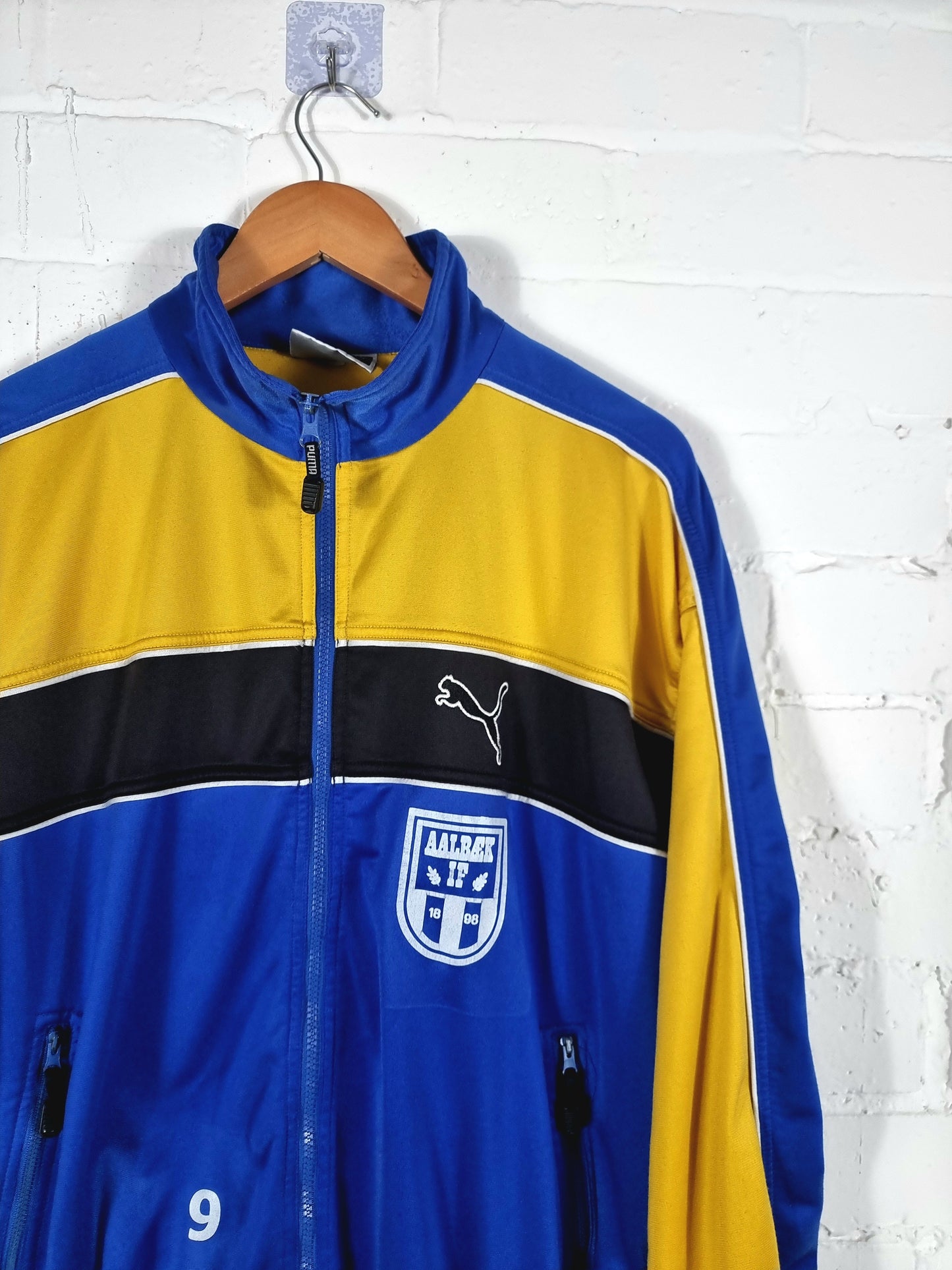 Puma Aalbæk IF 1990s Vintage Track Jacket Medium