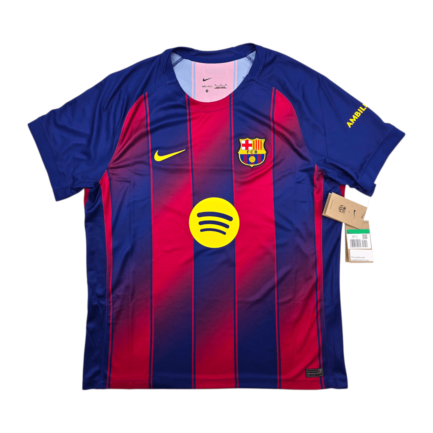 2025/26 Barcelona Home Football Shirt (XL) Nike #14 Rashford (BNWTs)
