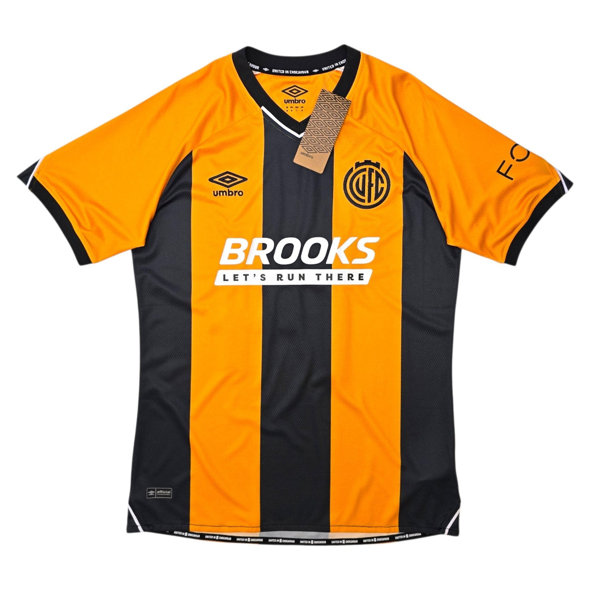 2025/26 Cambridge United Home Football Shirt (M) Umbro #17 Mpanzu