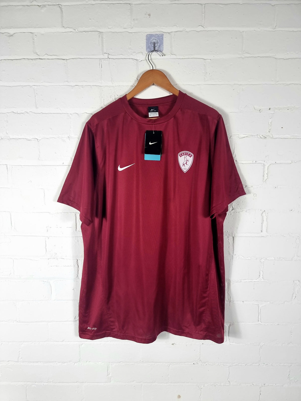Nike Athlitiki Enosi Larissa F.C 2013/14 Deadstock Training Shirt XXL