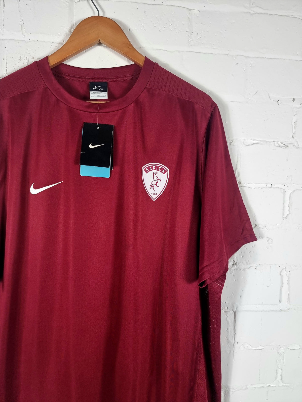 Nike Athlitiki Enosi Larissa F.C 2013/14 Deadstock Training Shirt XXL