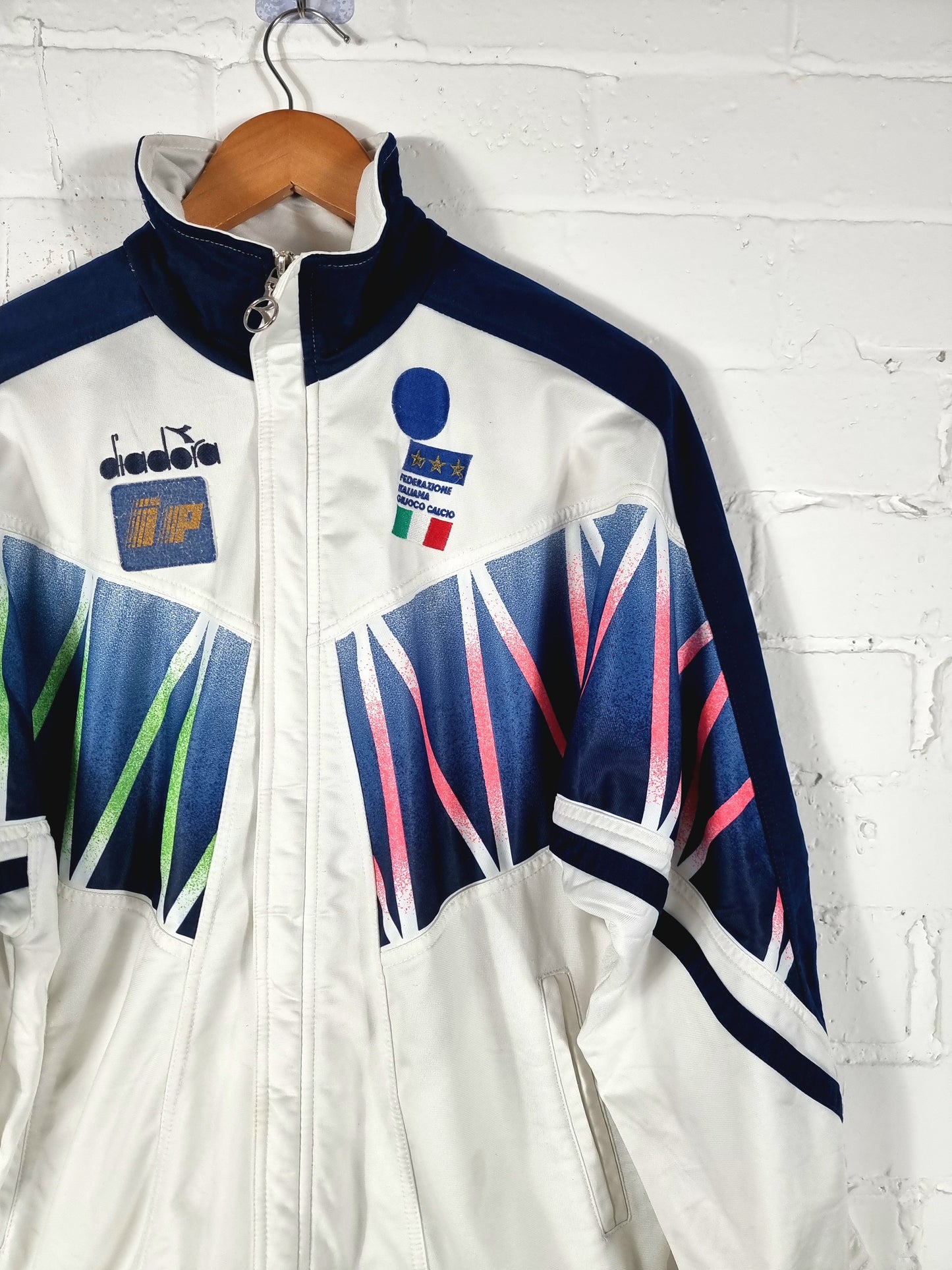 Diadora Italy 1994 Player Issue Track Jacket Medium