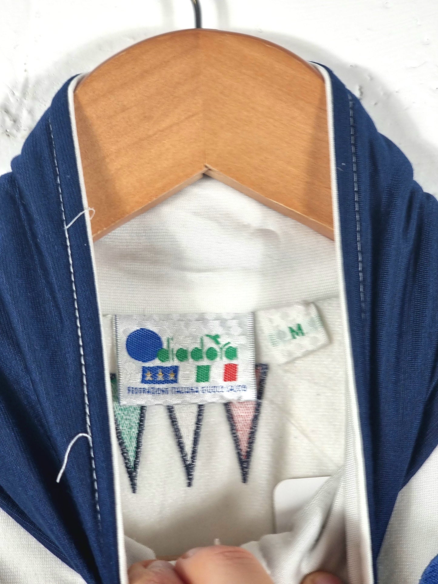 Diadora Italy 1994 Player Issue Track Jacket Medium