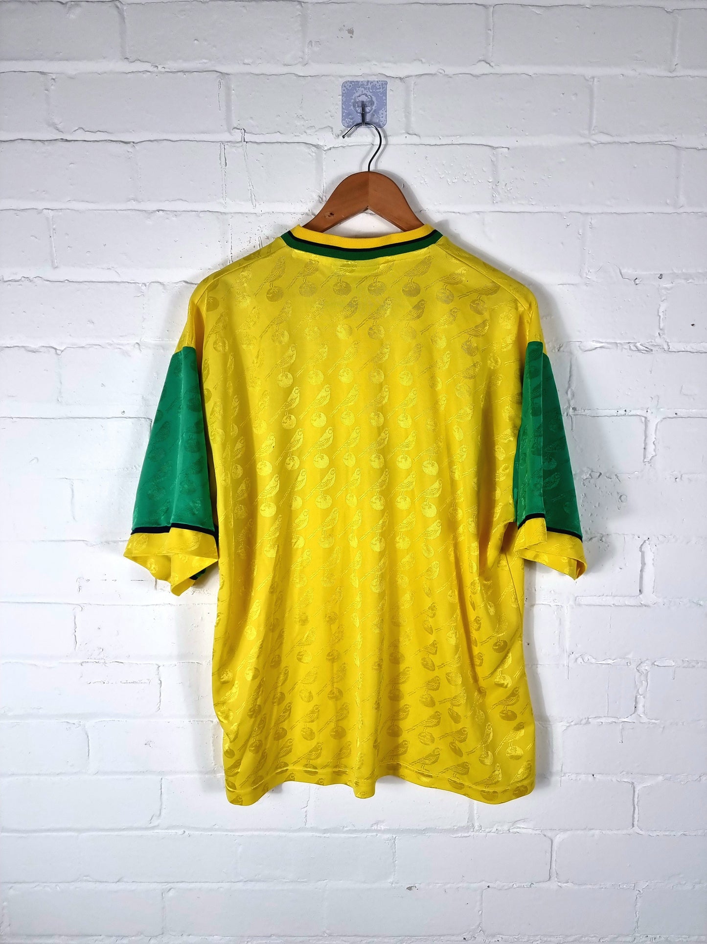 Mitre Norwich City 1996/97 Home Shirt XL