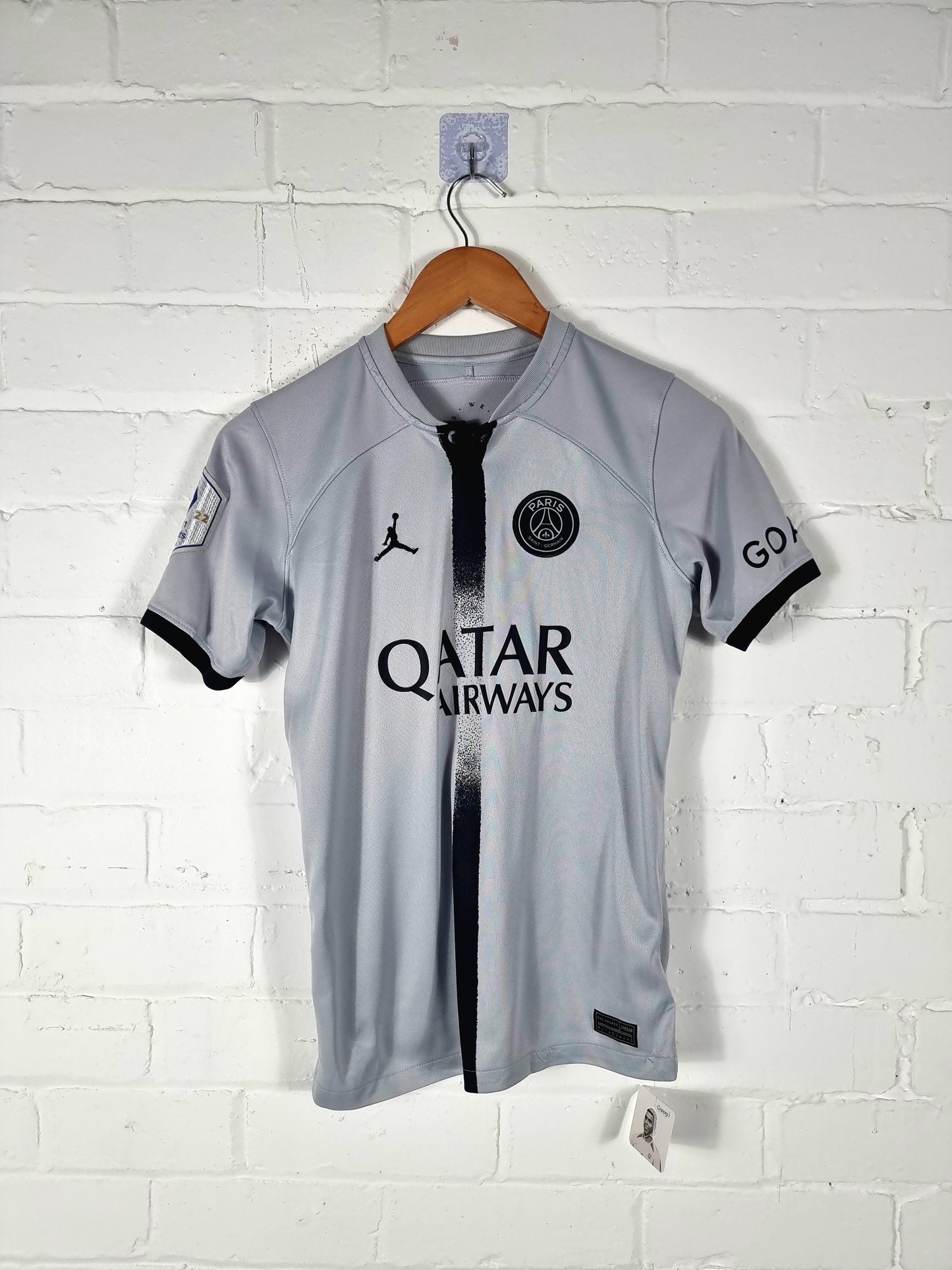 Nike Jordan PSG 2022/23 'Messi 30' Away Shirt Youth Large