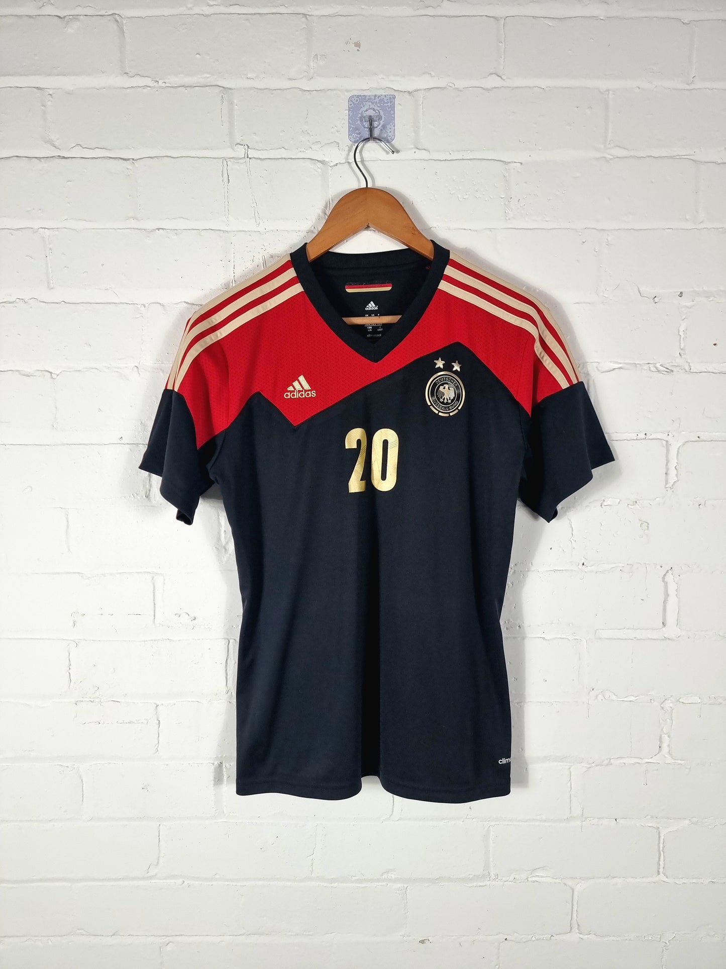 Adidas Germany 2013/14 'Goeßling 20' Women's Away Shirt Large