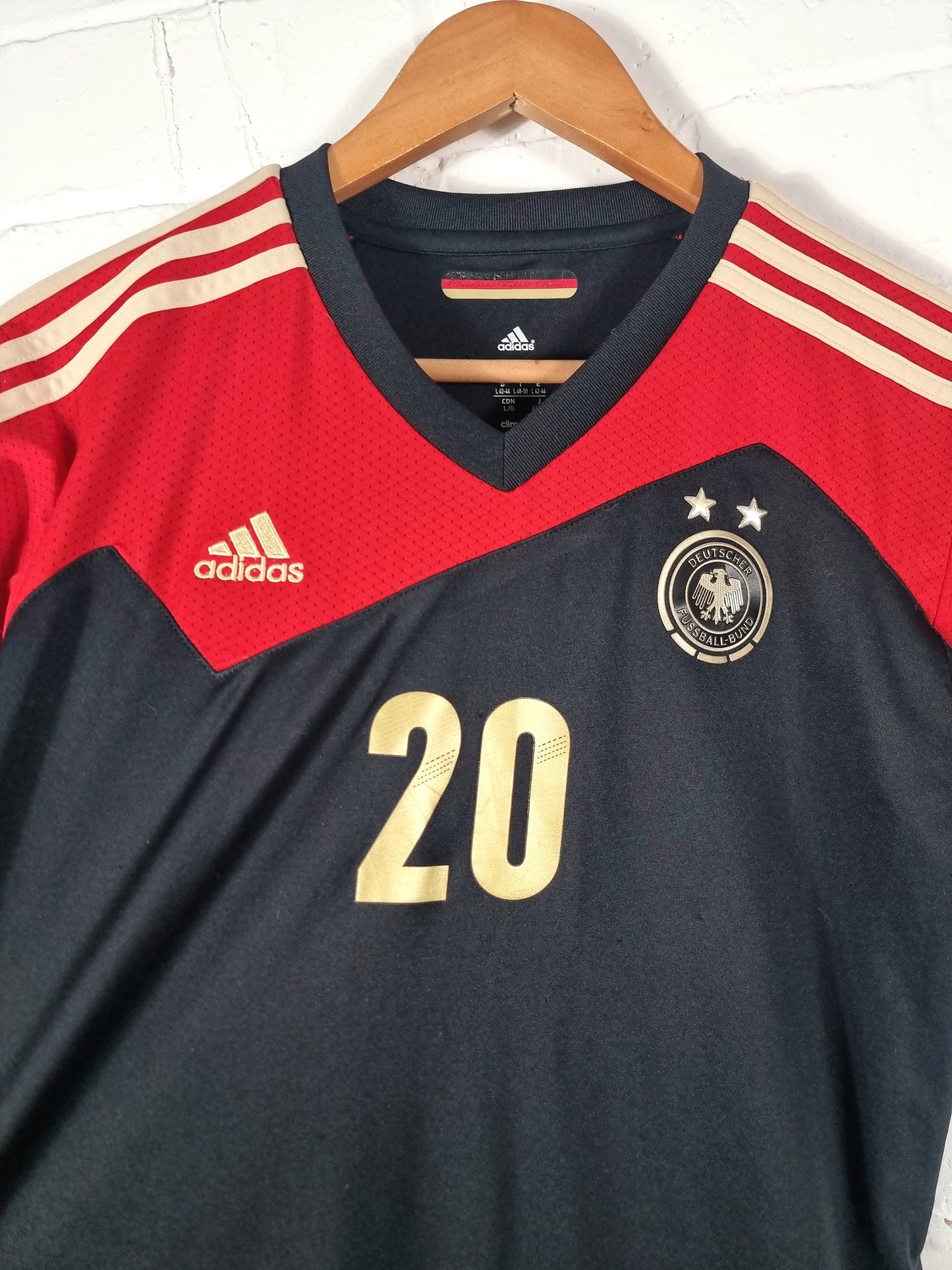 Adidas Germany 2013/14 'Goeßling 20' Women's Away Shirt Large