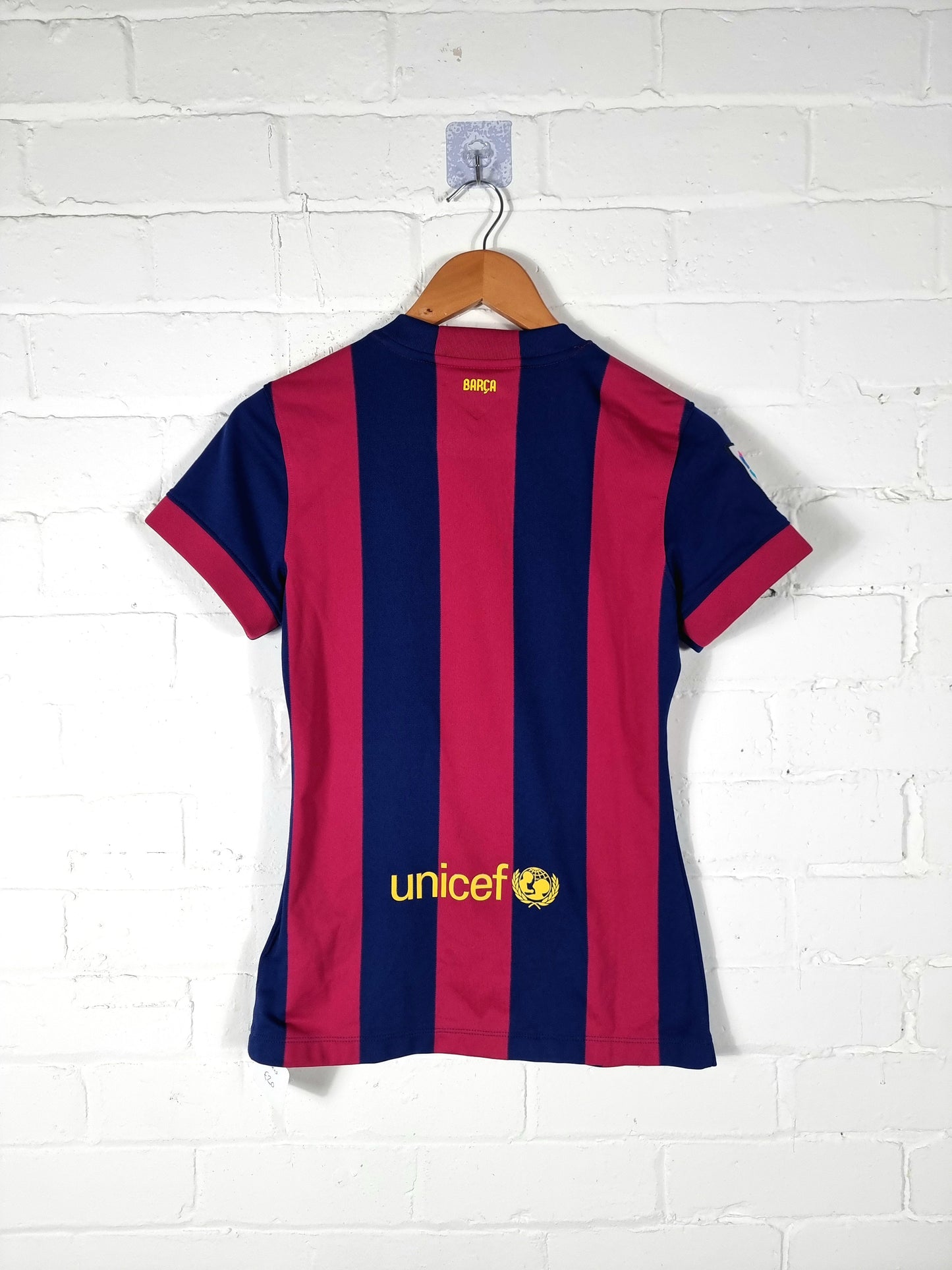 Nike Barcelona 2014/15 Women's Home Shirt Small