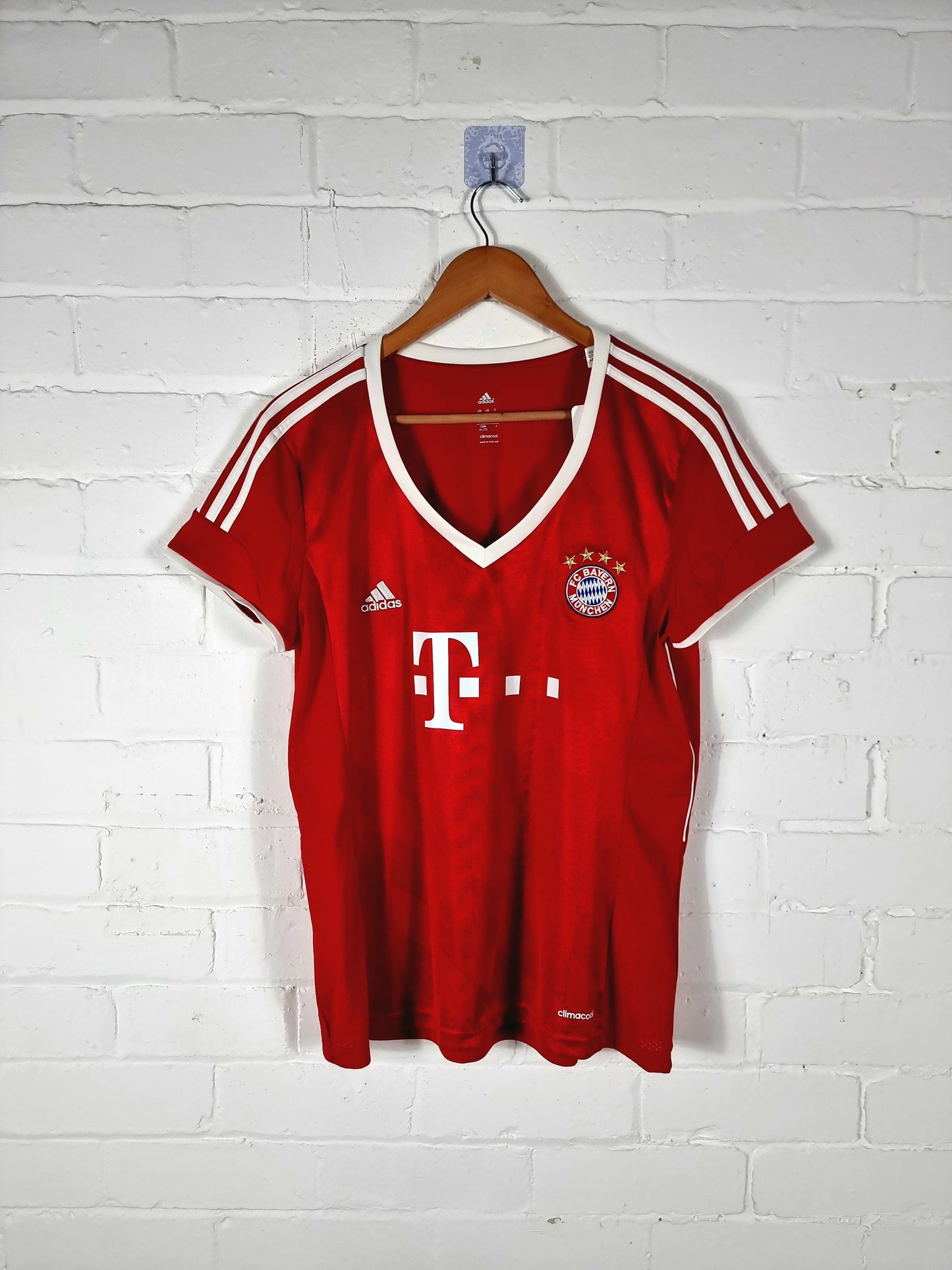Adidas Bayern Munich 2013/14 'Alaba 27' Women's Home Shirt XL