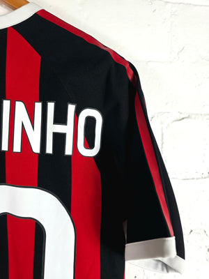 Adidas AC Milan 2009/10 'Ronaldinho 80' Basic Home Shirt Small