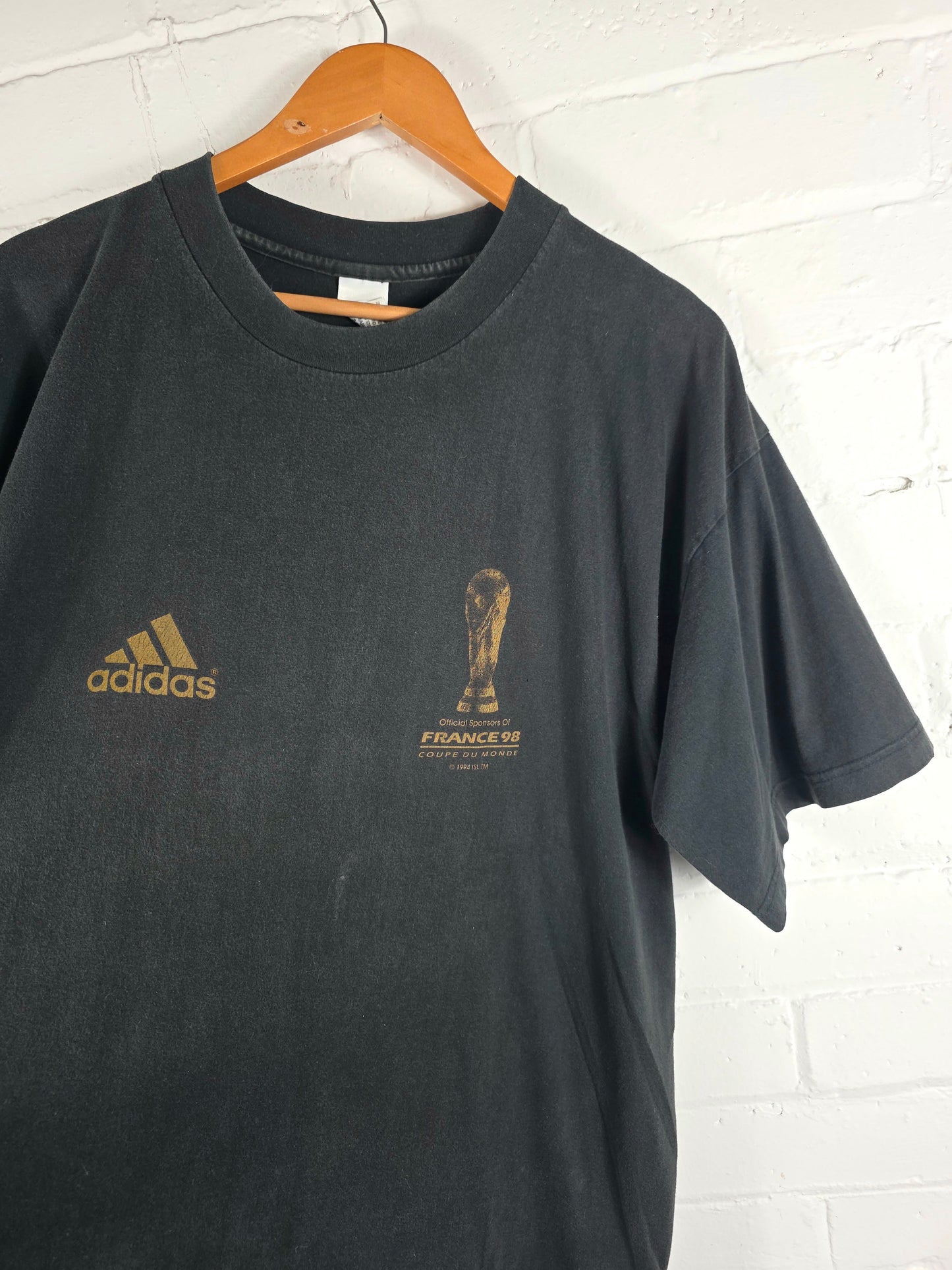 Adidas France 98 Coupe Du Monde Graphic Cotton T-Shirt XL