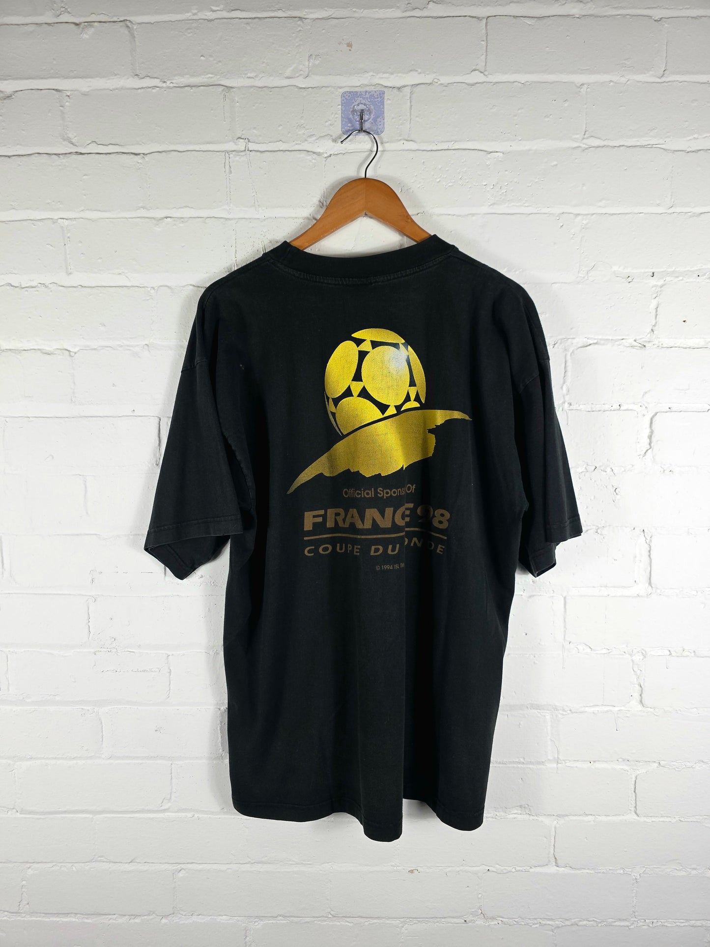 Adidas France 98 Coupe Du Monde Graphic Cotton T-Shirt XL