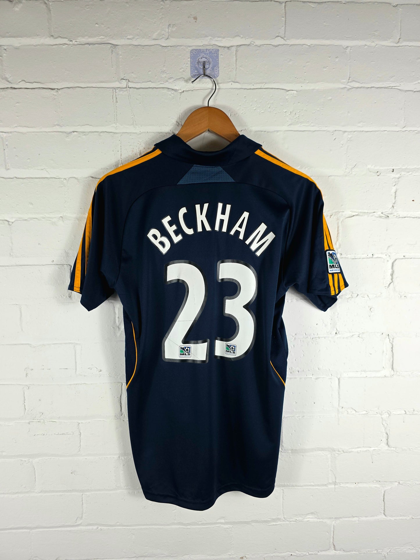 Adidas LA Galaxy 2007/08 'Beckham 23' Away Shirt Youth Large