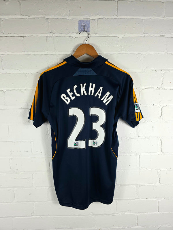 Adidas LA Galaxy 2007/08 'Beckham 23' Away Shirt Youth Large