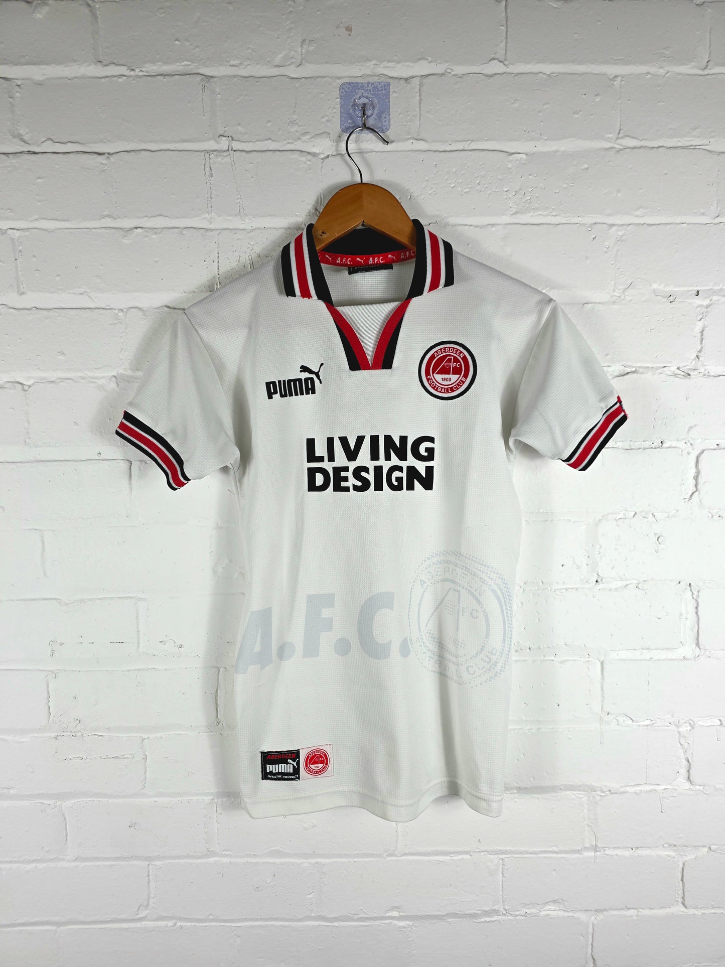 Puma Aberdeen 1997/98 Away Shirt Youth Large