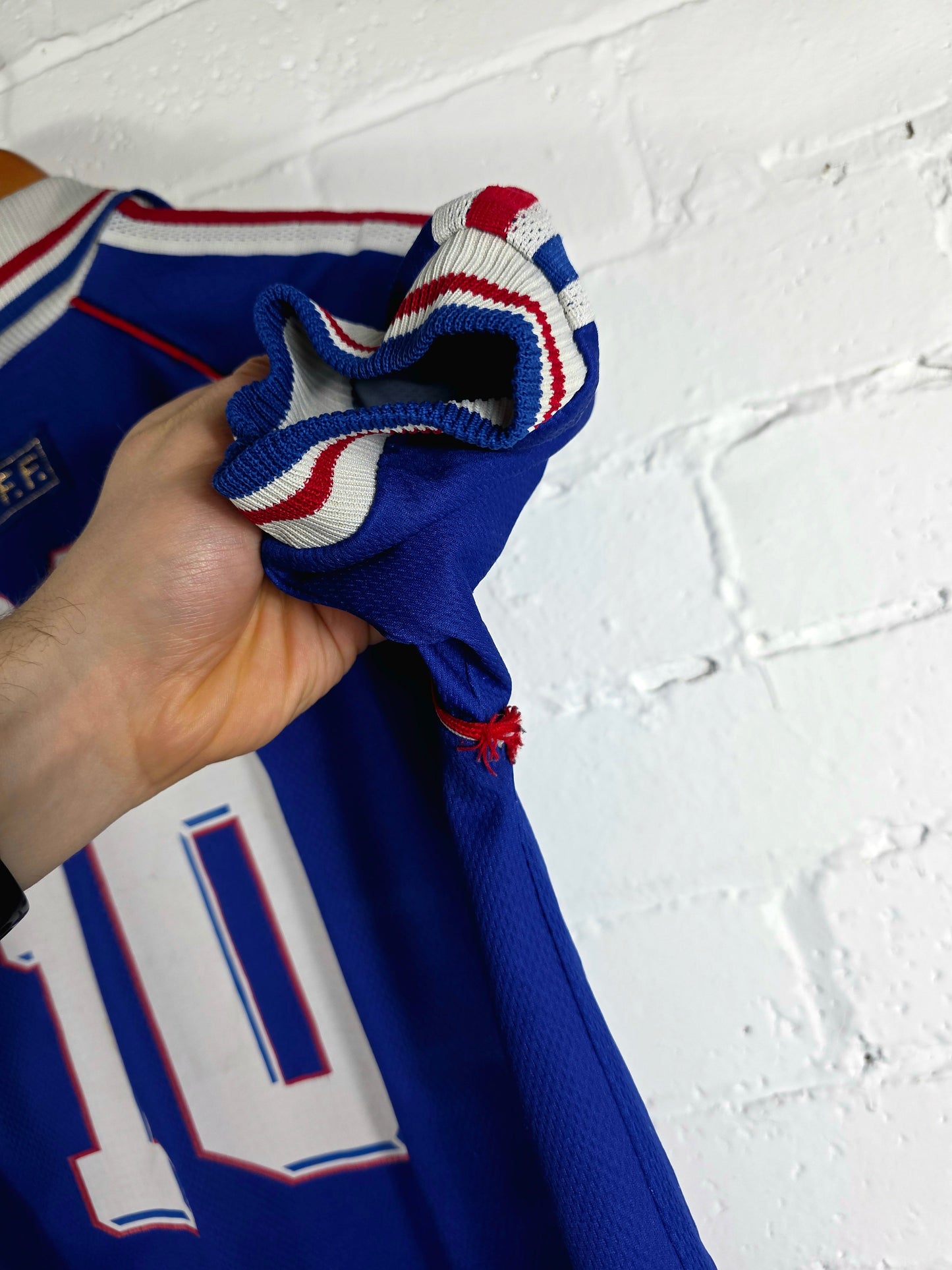 Adidas France 1998/00 'Zidane 10' Home Shirt Youth Large