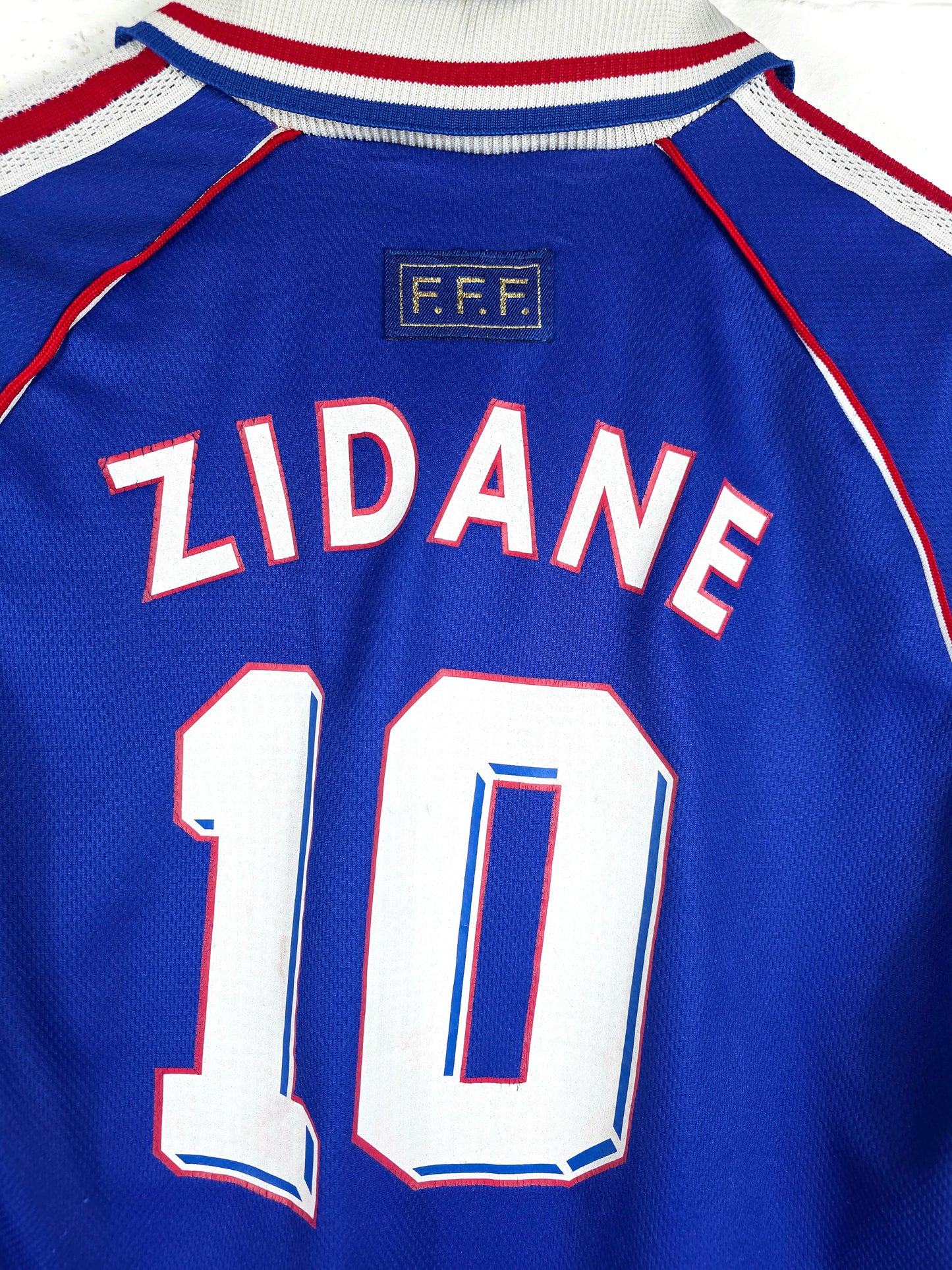 Adidas France 1998/00 'Zidane 10' Home Shirt Youth Large