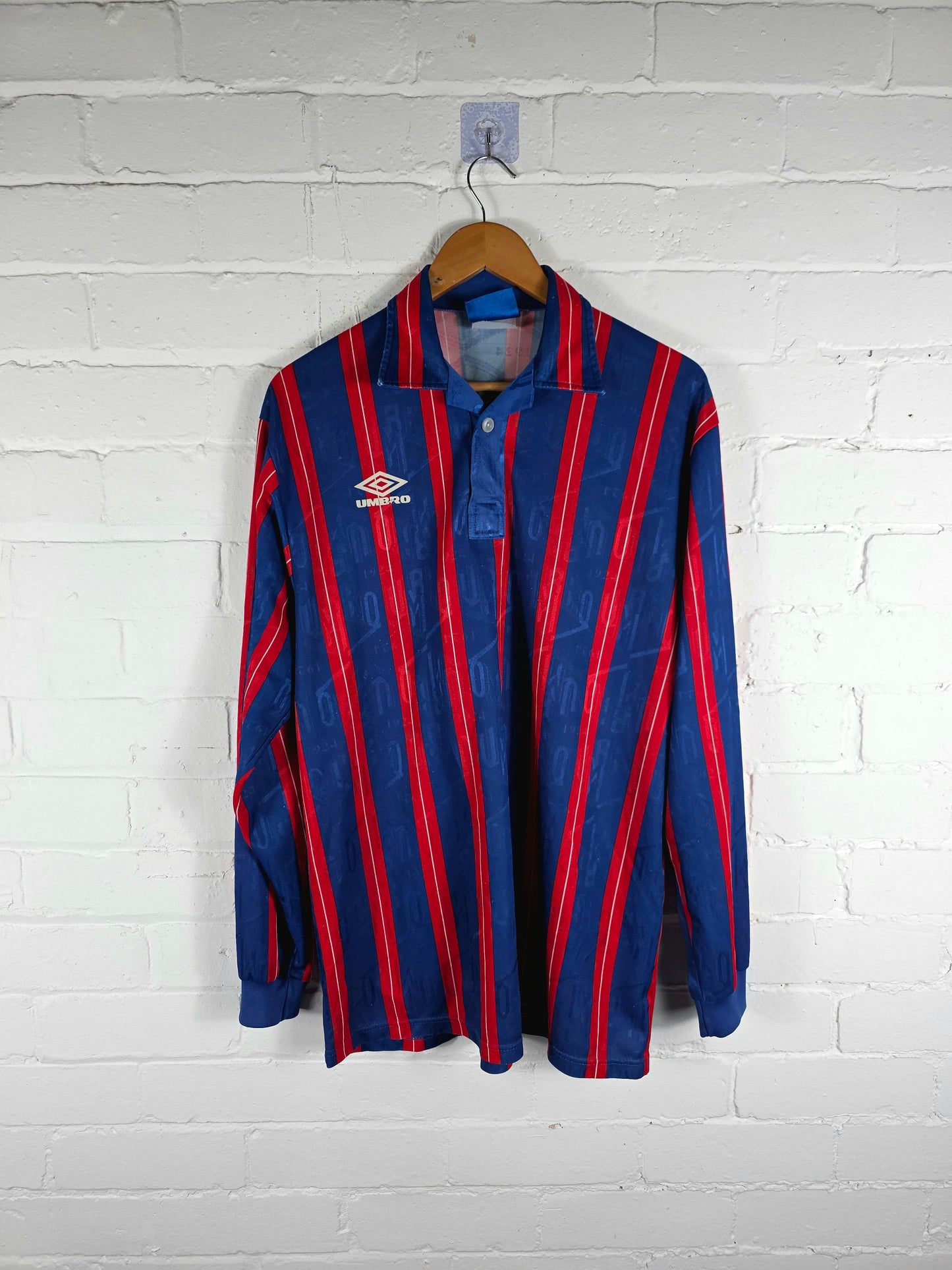 Umbro Vintage 1992/94 Long Sleeve Template Shirt XL