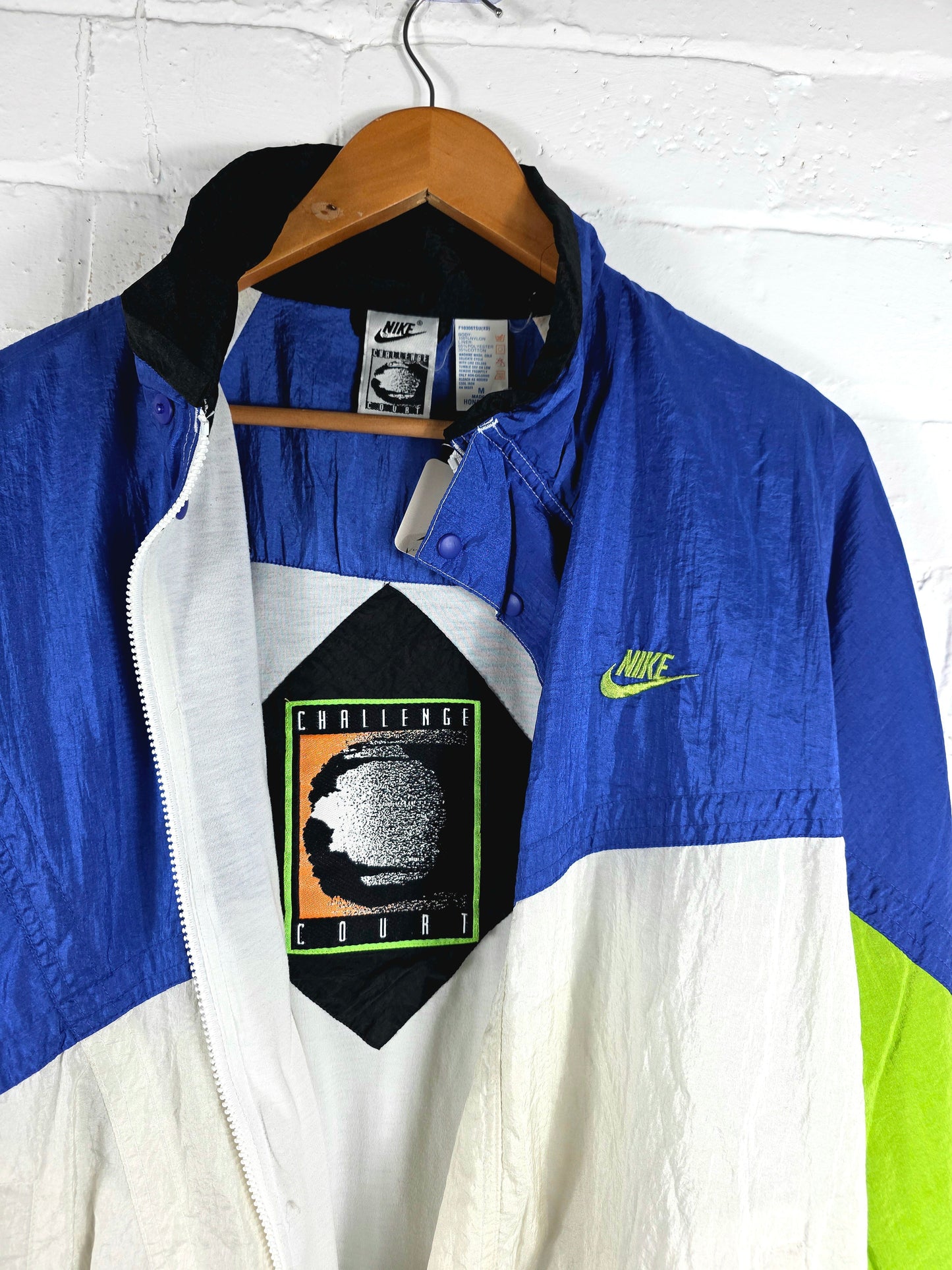 Nike Challenge Court 1990s Vintage Tennis Jacket Medium