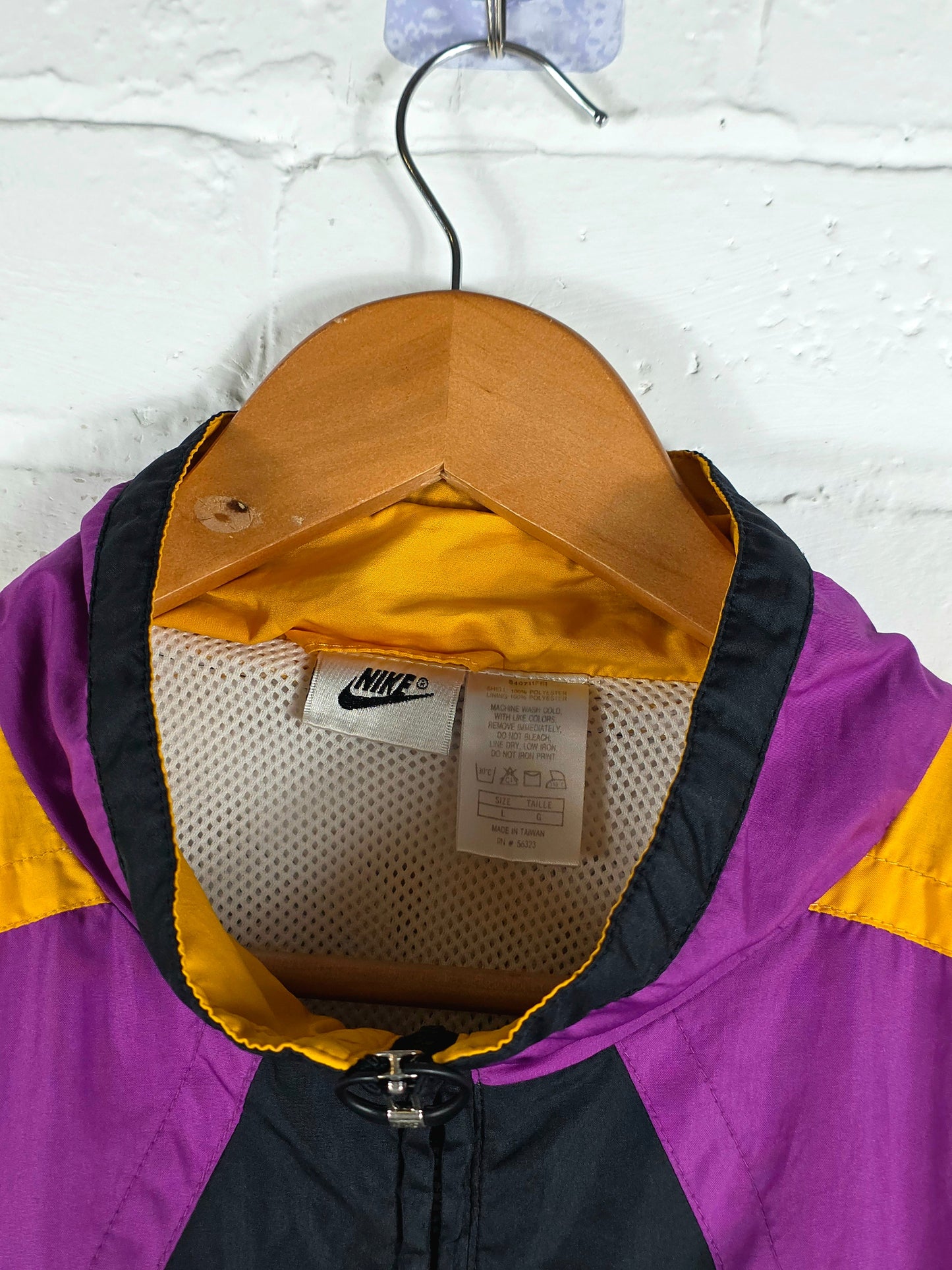 Nike 1990s Vintage Windbreaker Jacket Large